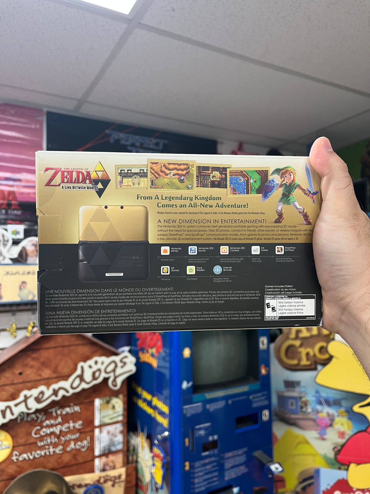 Nintendo 3DS XL Zelda Edition CiB