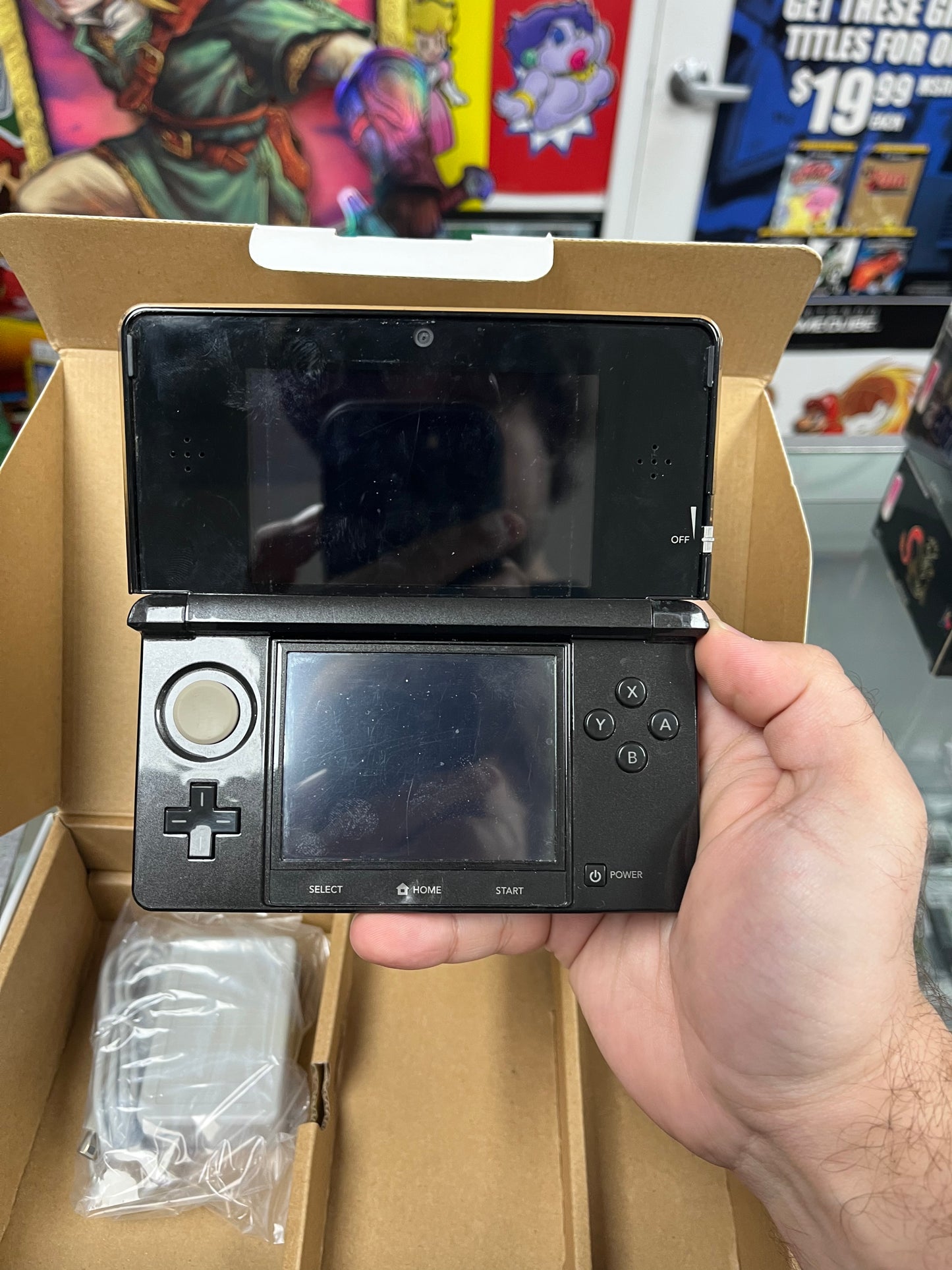 Nintendo 3DS Cosmo Black CiB