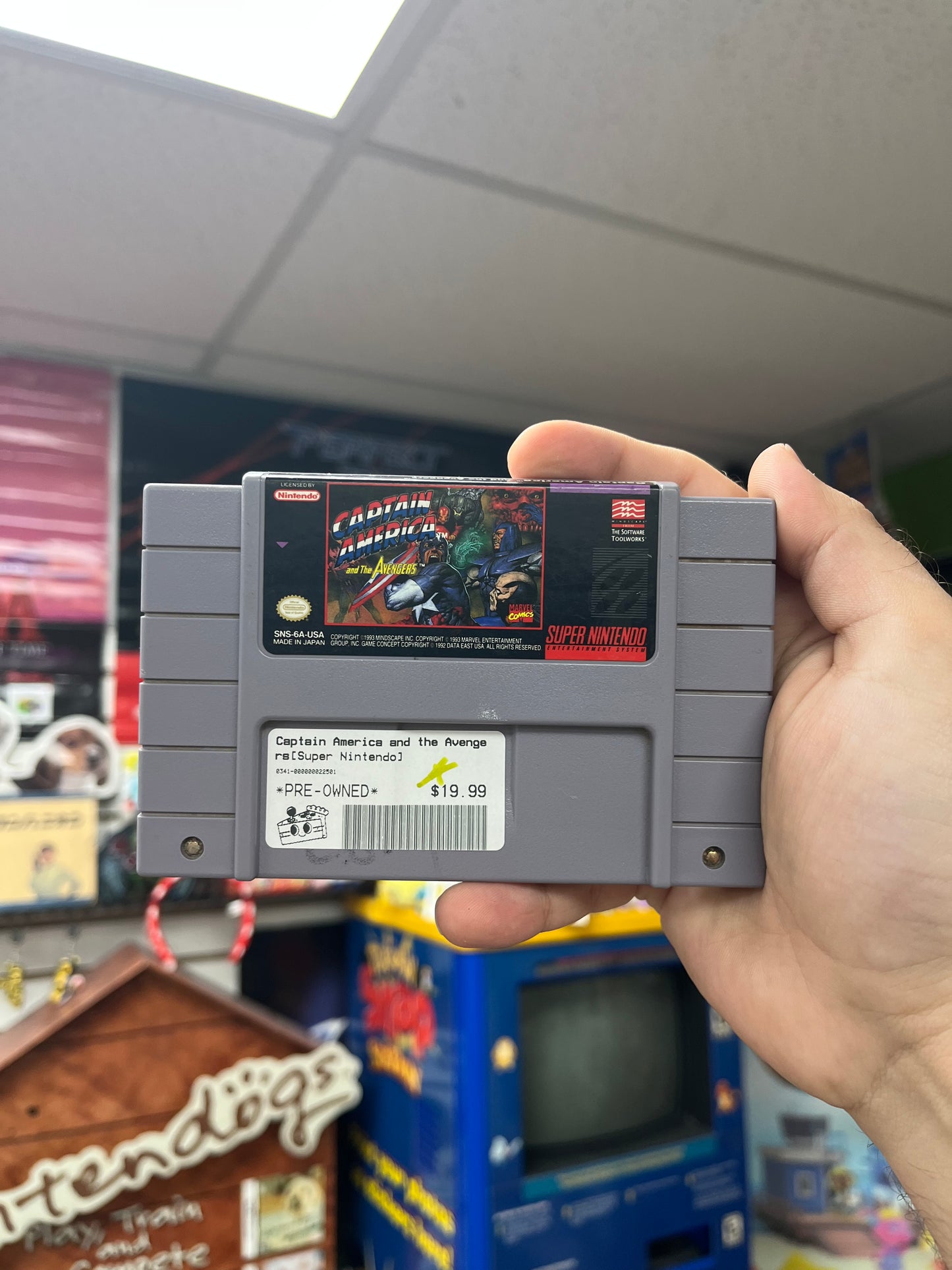 Captain America and the Avengers - SNES Loose