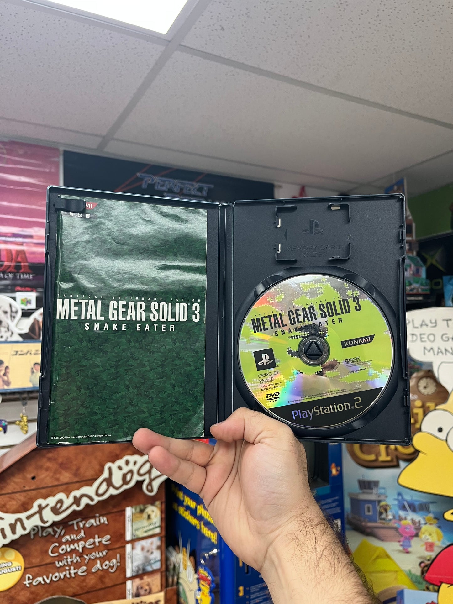 Metal Gear Solid 3: Snake Eater - JP PS2 CiB