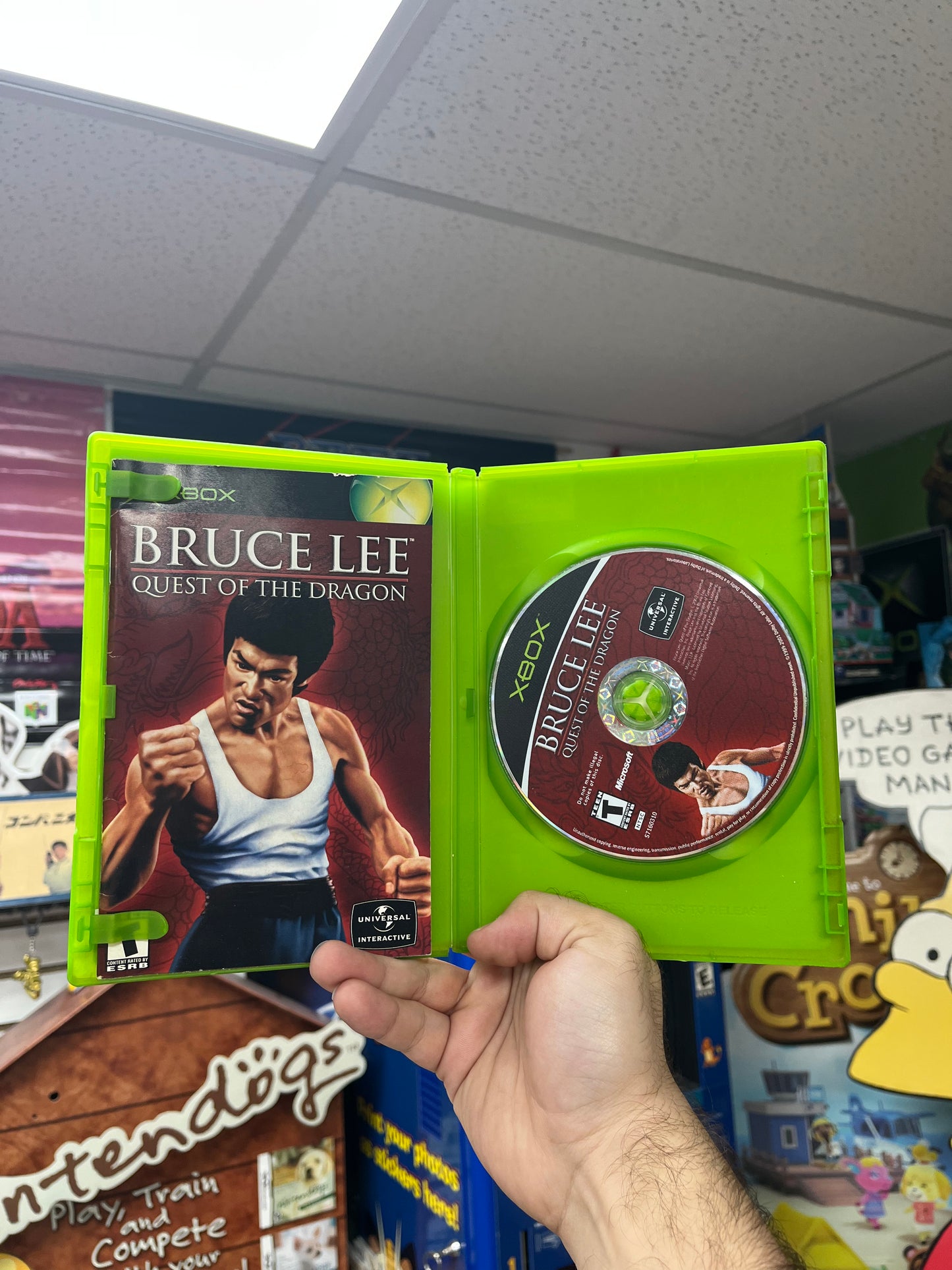 Bruce Lee Quest of the Dragon - Xbox CiB