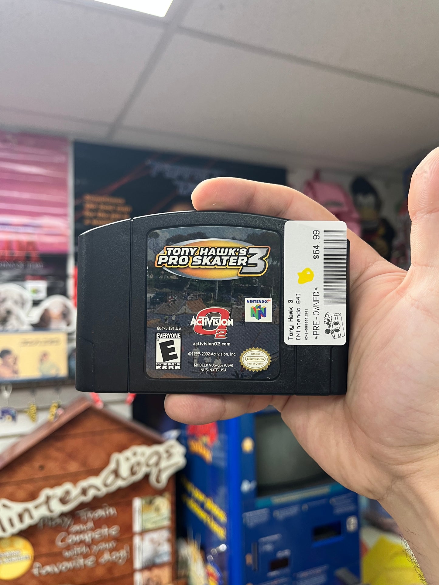 Tony Hawk's Pro Skater 3 - N64 Loose