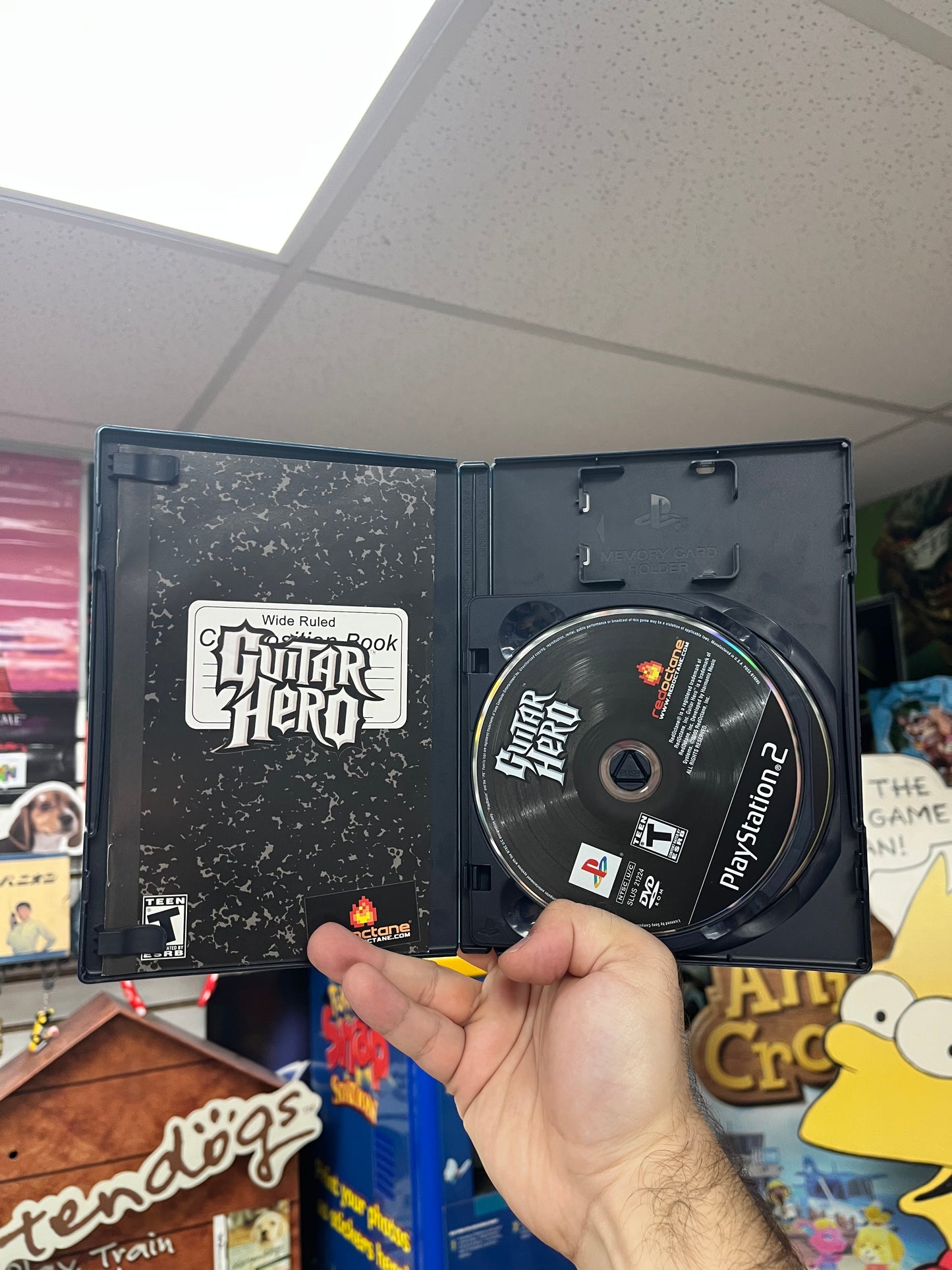 Guitar Hero I & II - PS2 CiB