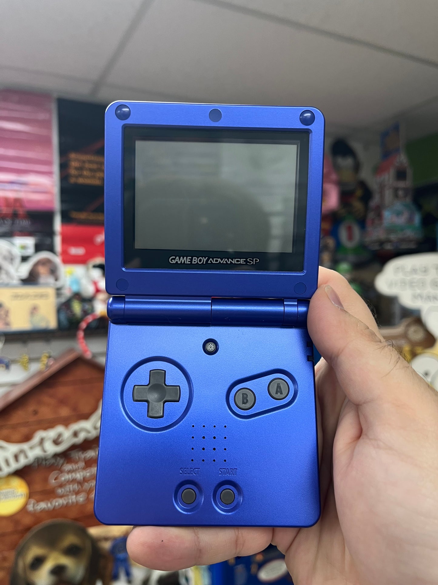 Cobalt Blue GBA SP