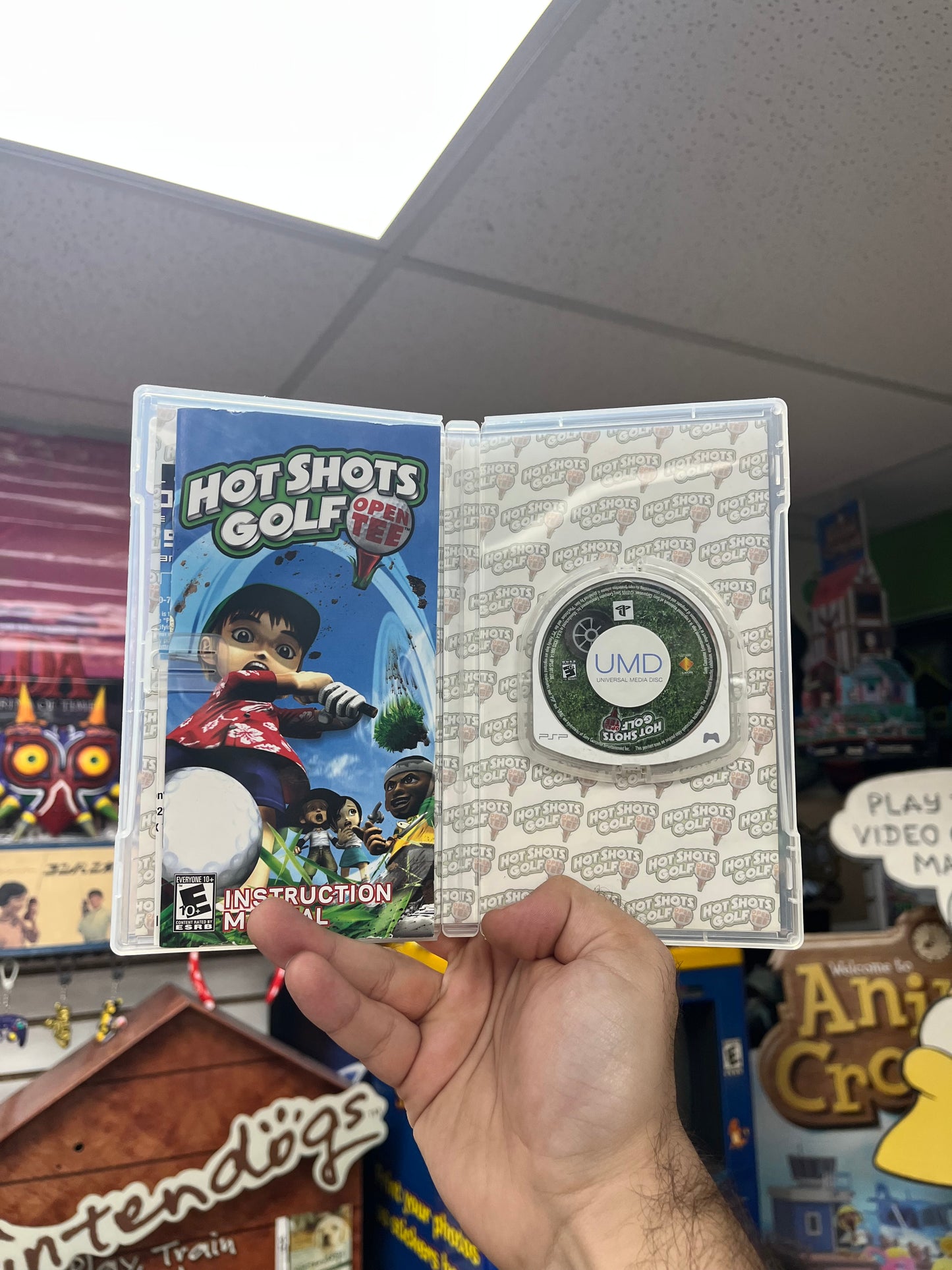 Hot Shots Gold Open Tee - PSP CiB