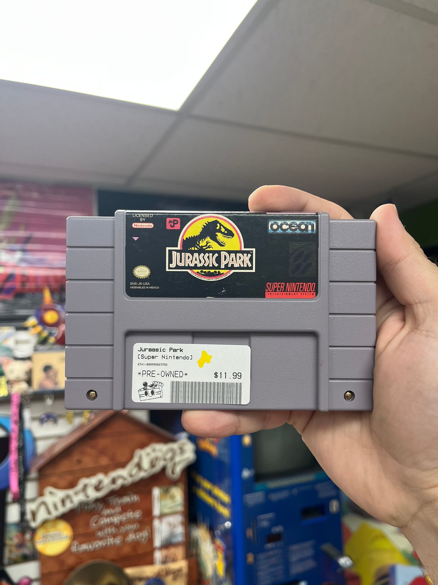 Jurassic Park - SNES Loose