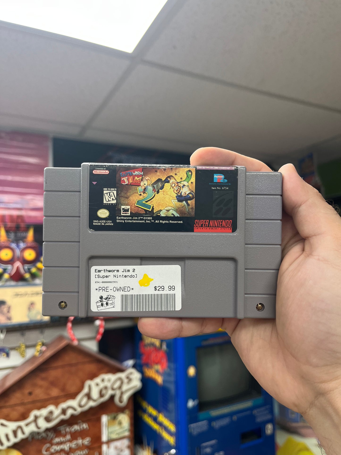 Earthworm Jim 2 - SNES Loose