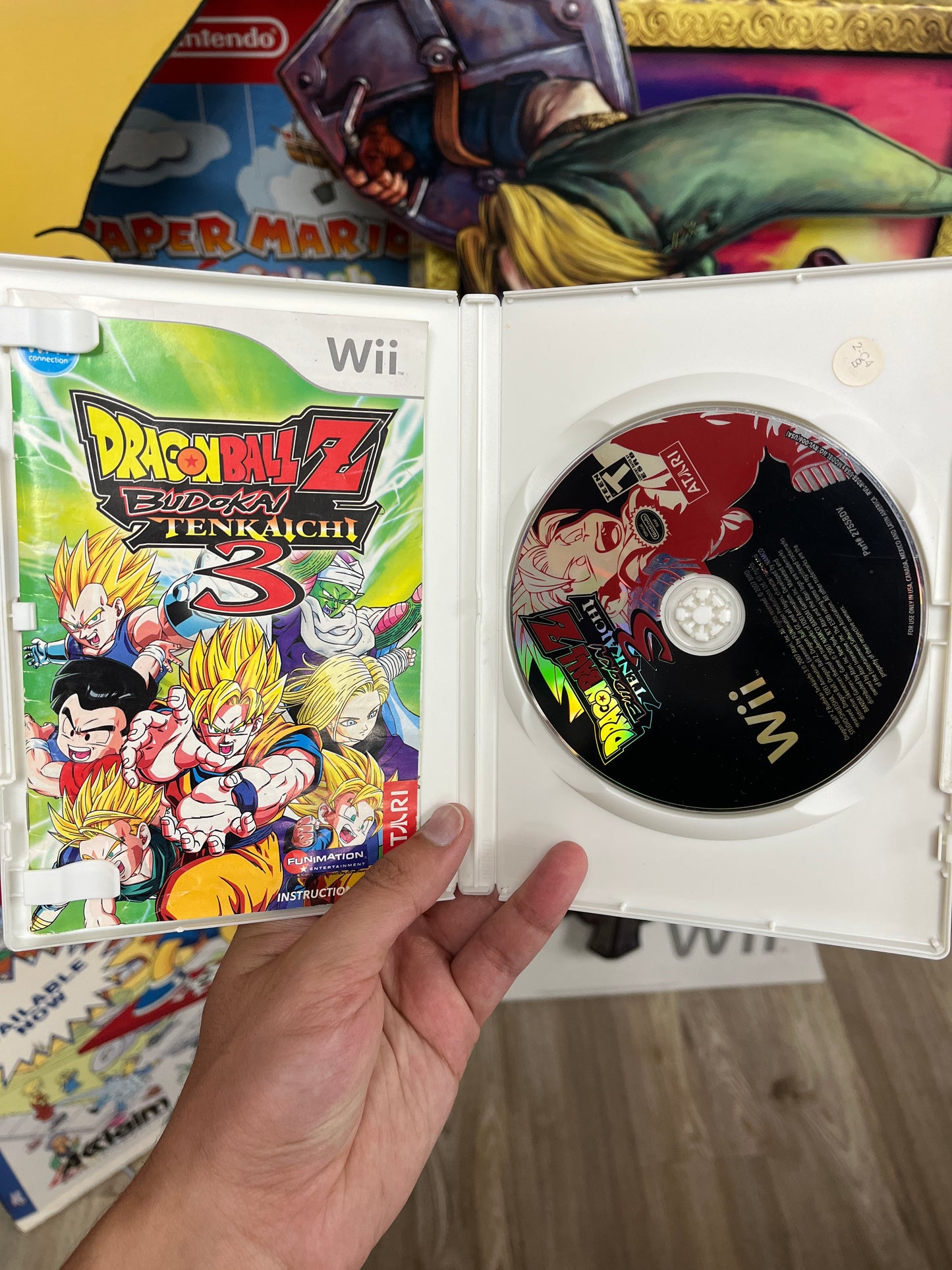 Dragon Ball Z Budokai Tenkaichi 3 Wii Complete Rare
