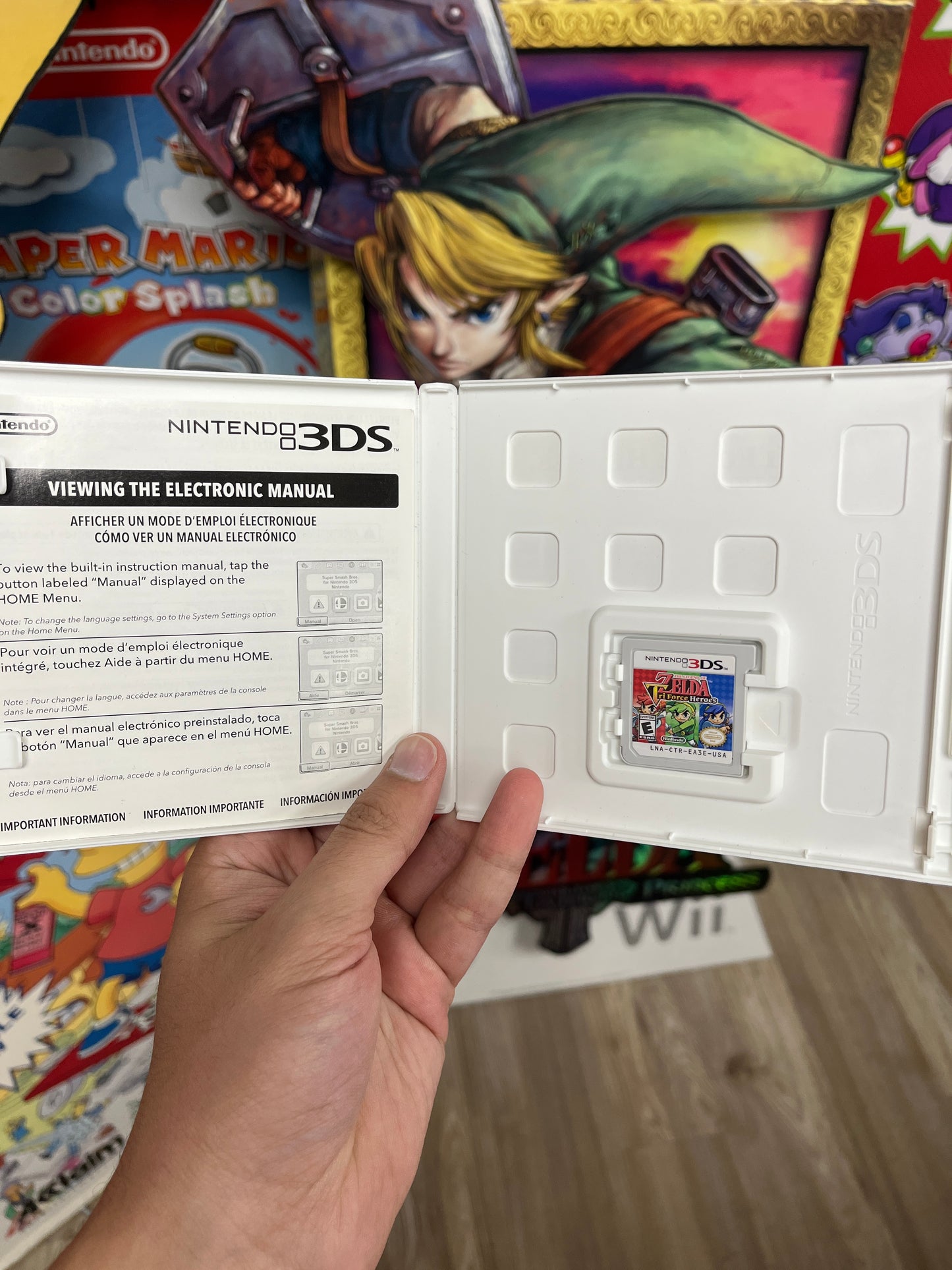 Zelda Triforce Heroes 3DS Complete