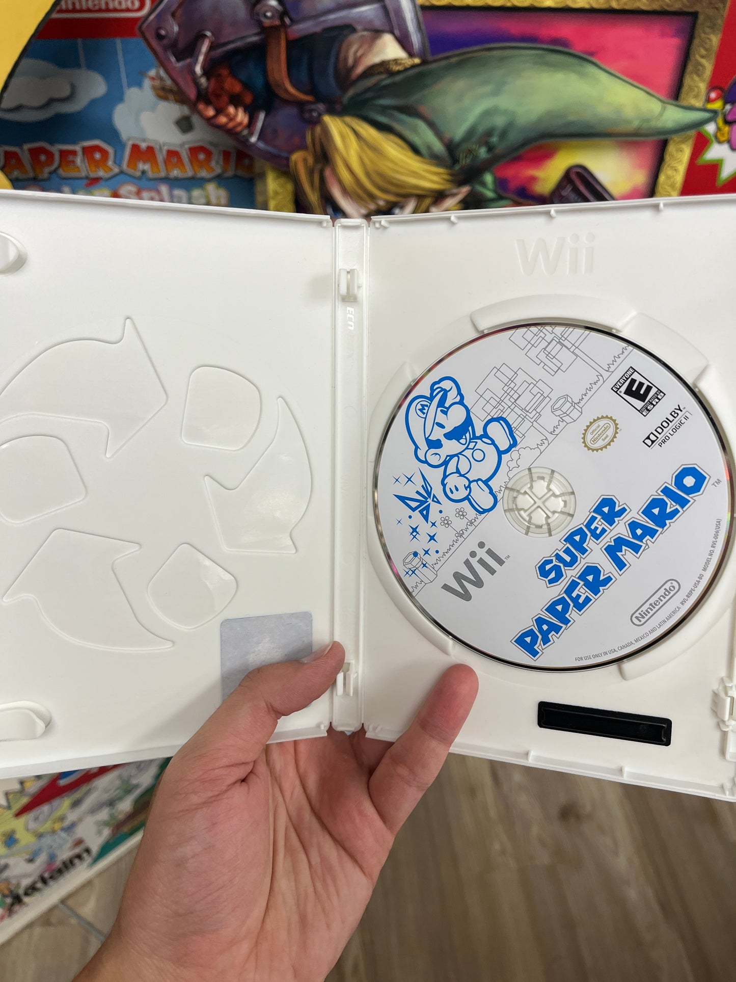 Super Paper Mario Wii Complete
