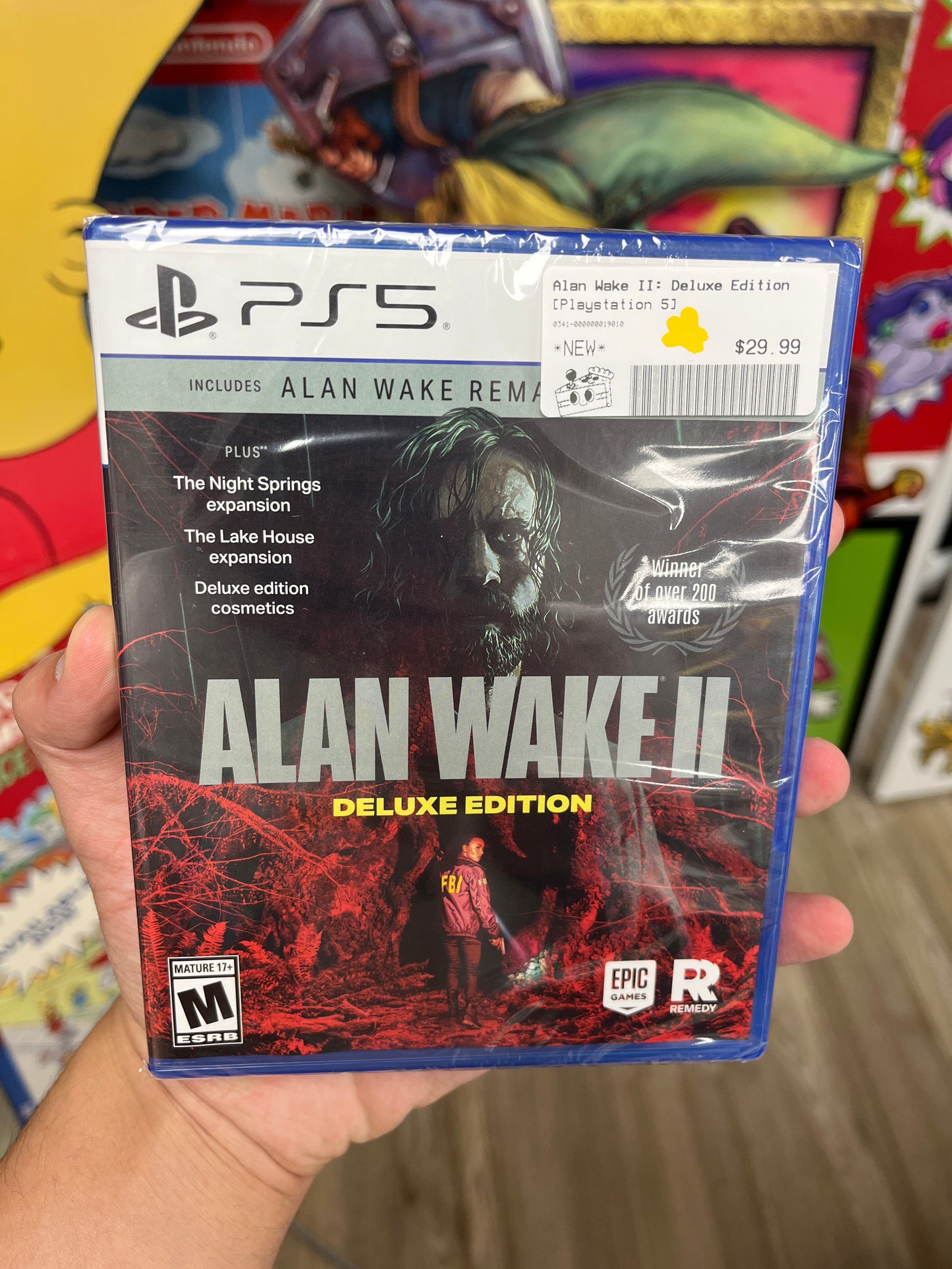 Alan Wake II Deluxe Edition PS5 Sealed