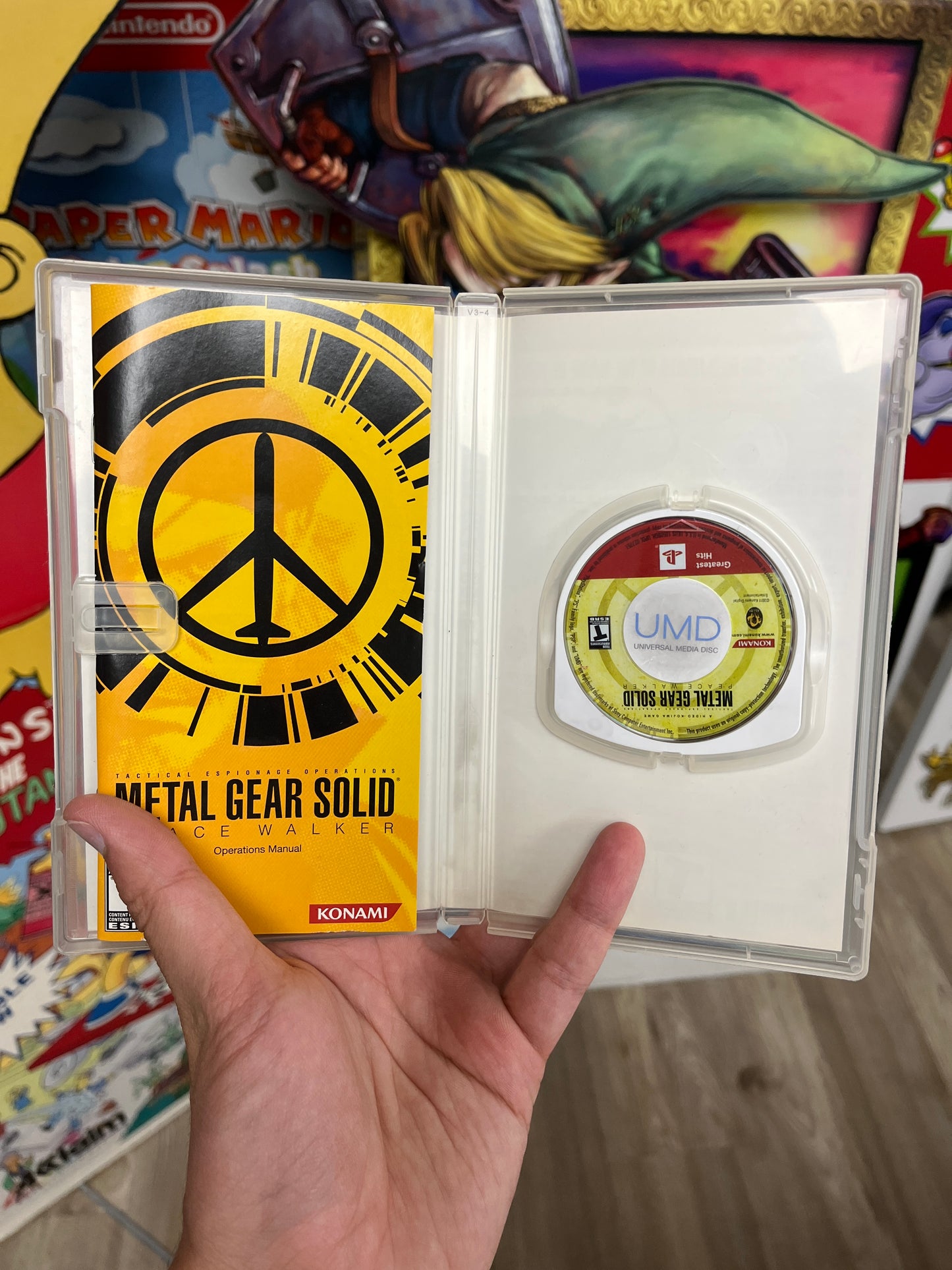 Metal Gear Solid Peace Walker PSP Complete