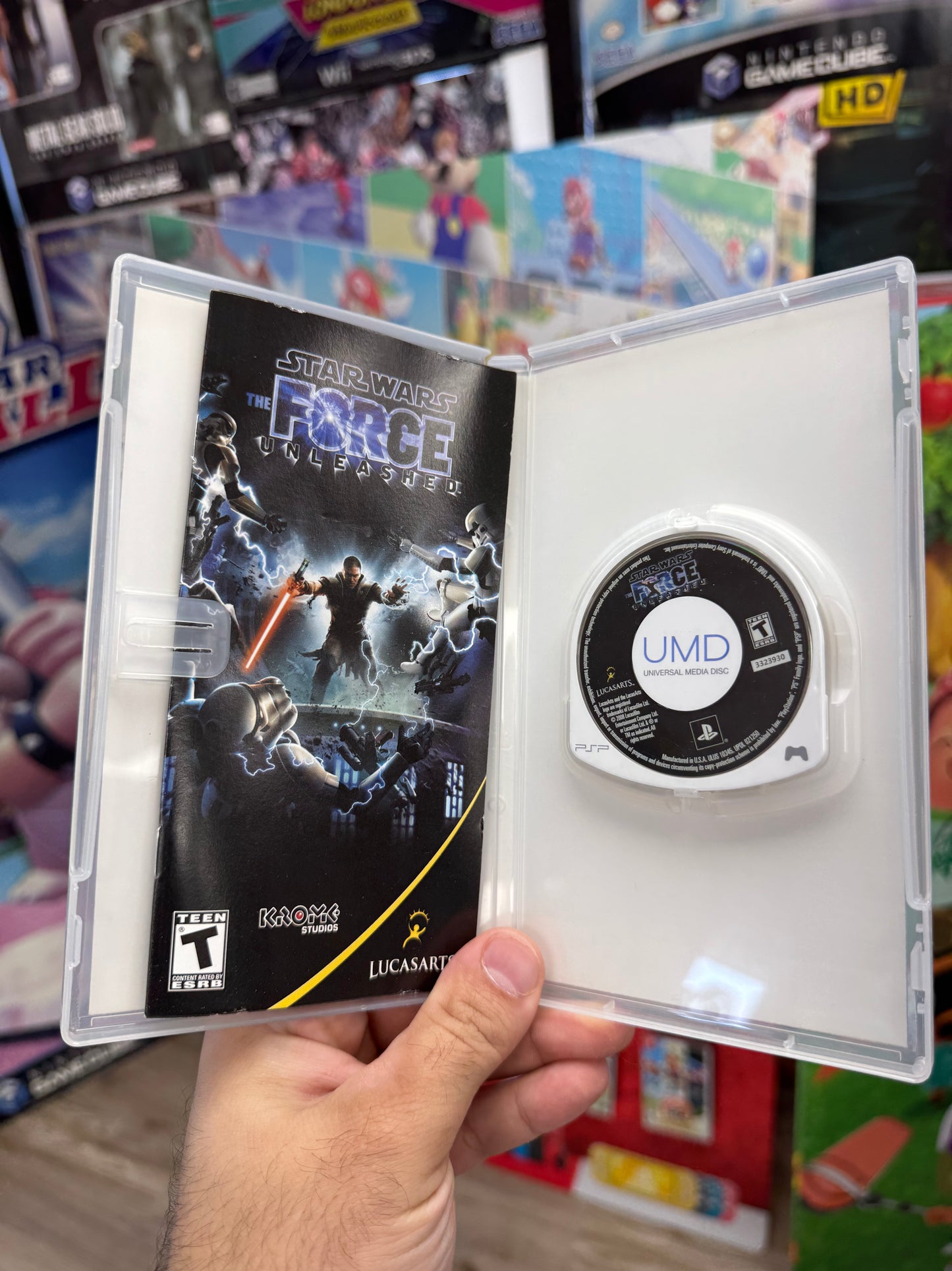 Star Wars The Force Unleased PSP Complete