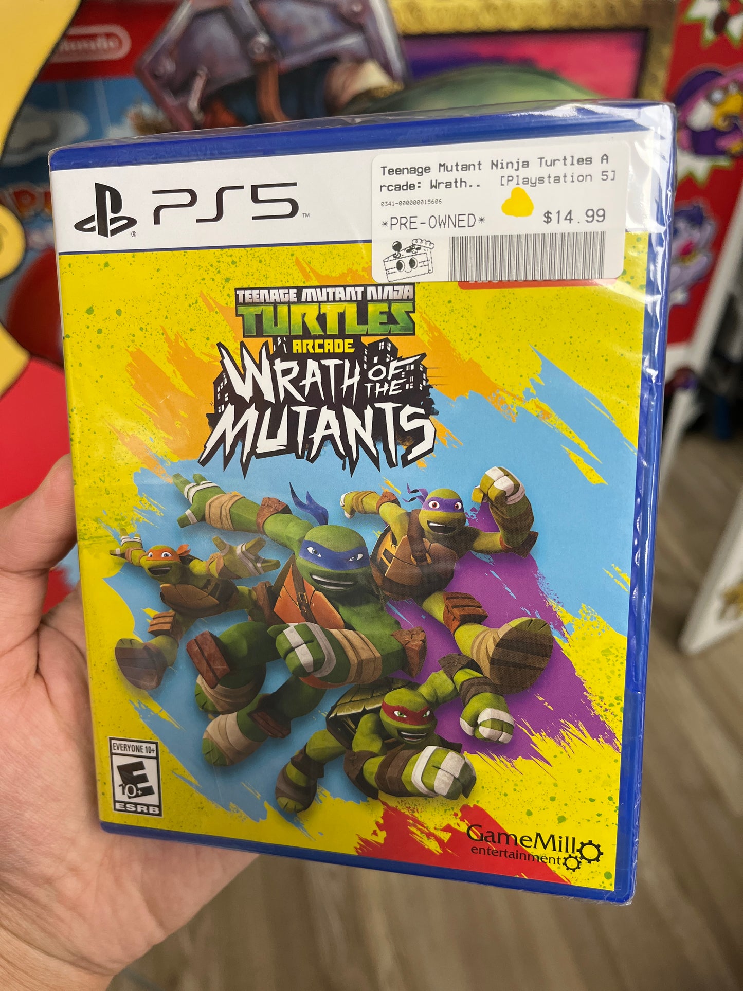 TMNT Wrath of the Mutants PS5 Sealed