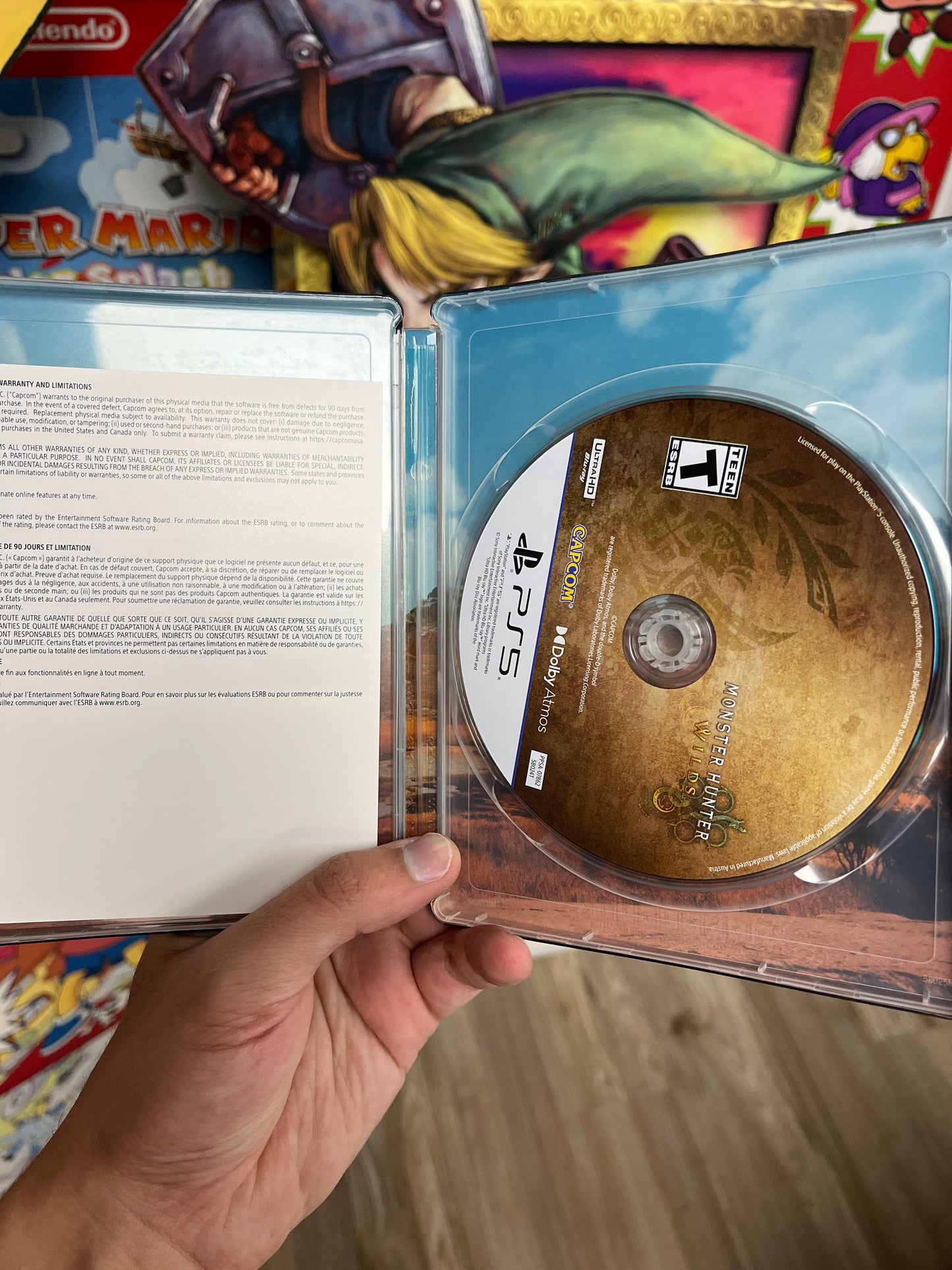 Monster Hunter Wilds PS5 Steelbook Complete