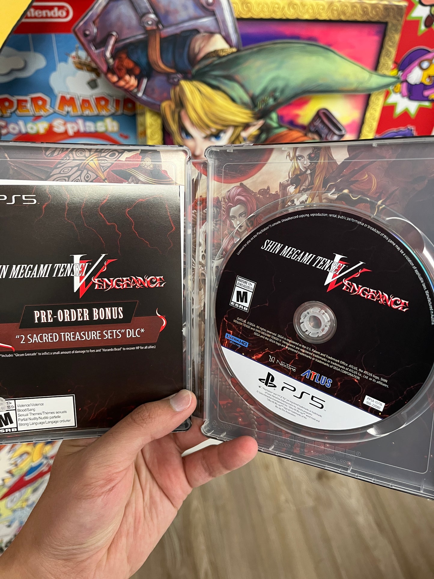 Shin Megami Tensei V: Vengeance Steelbook PS5 Complete