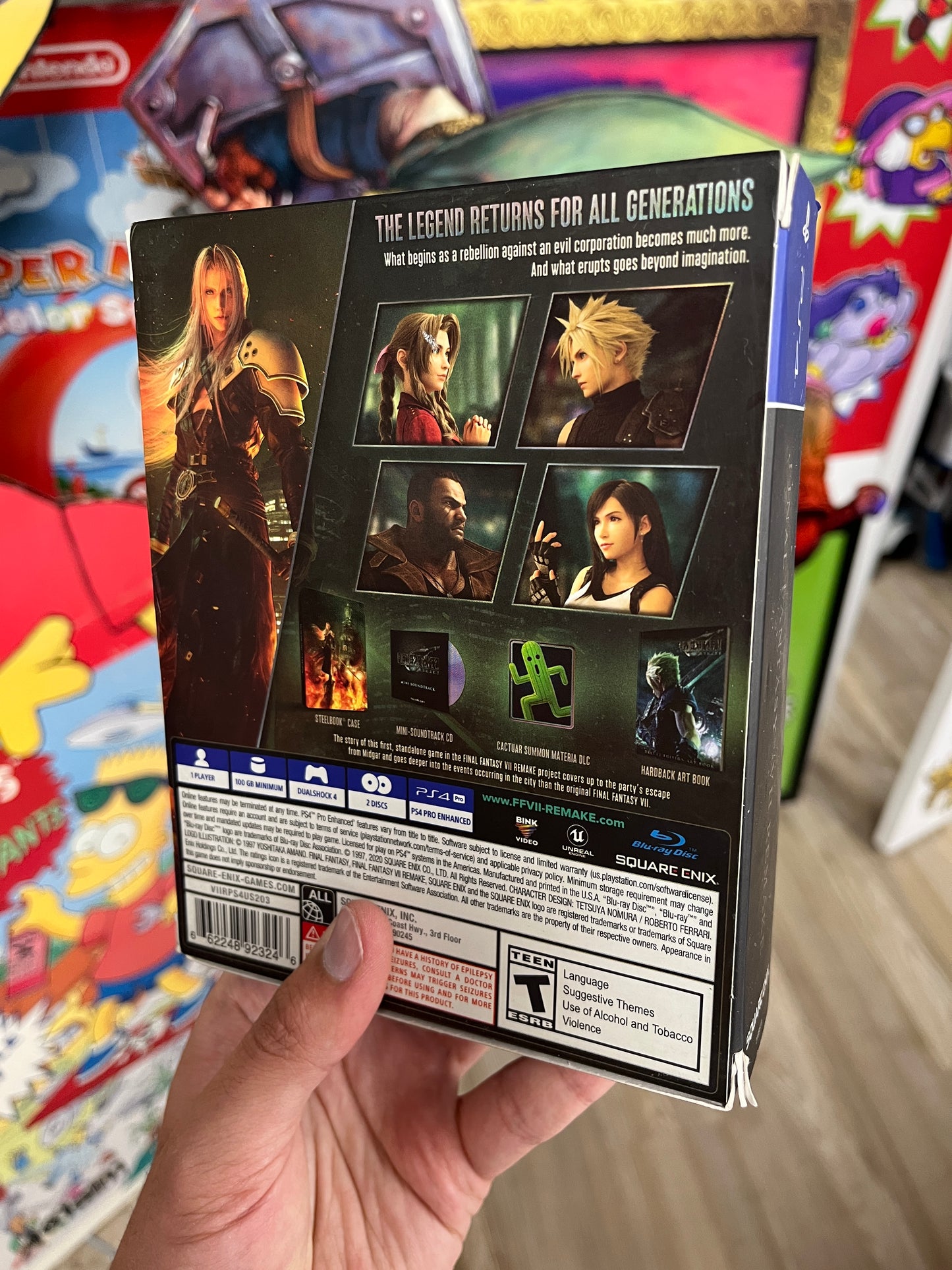 Final Fantasy VII Remake PS5 Deluxe Edition