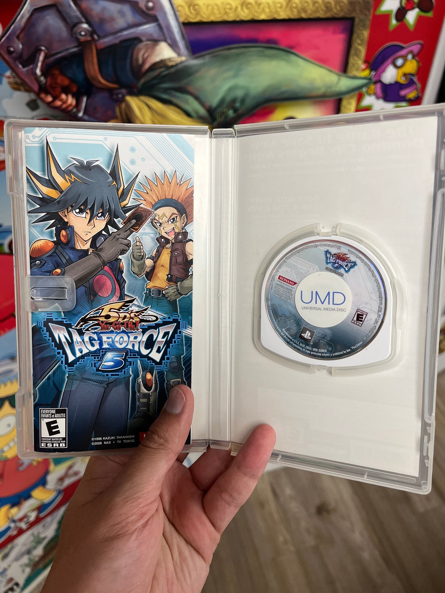 Yu-Gi-Oh 5D's Tag Force 5 PSP Complete