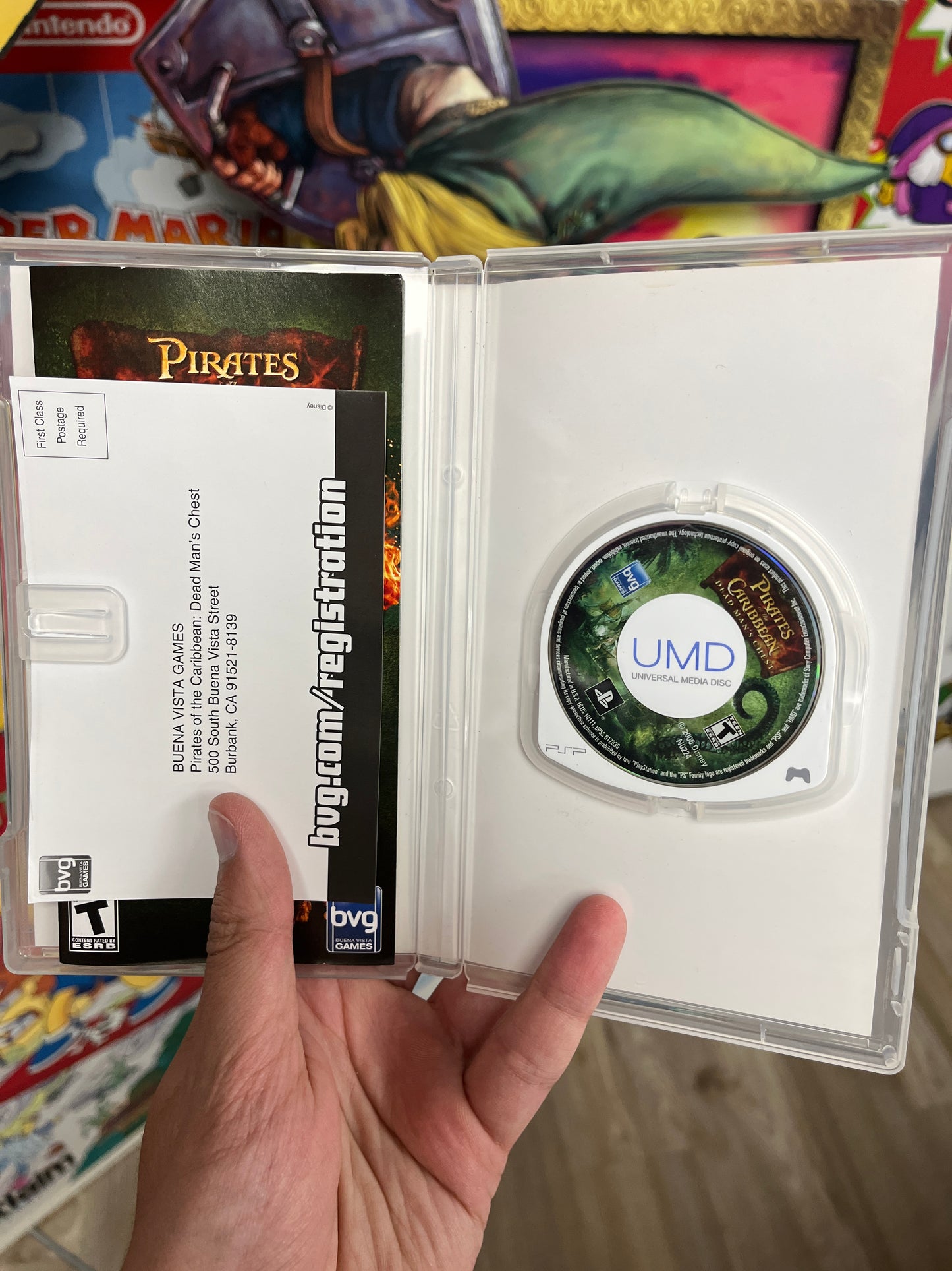 Pirates of the Caribbean Dead Man's Chest PSP Complete