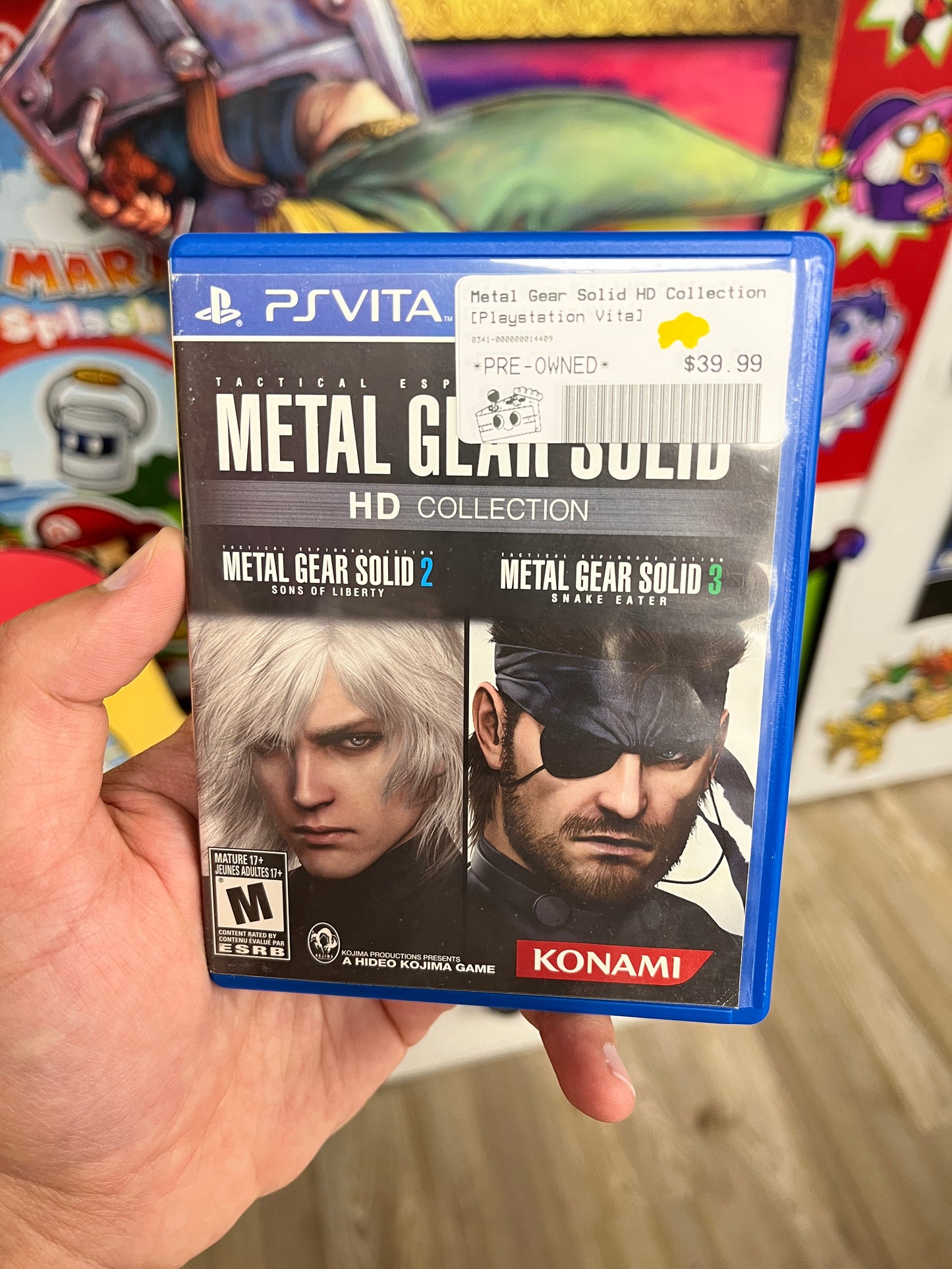 Metal Gear Solid HD Collection PS Vita