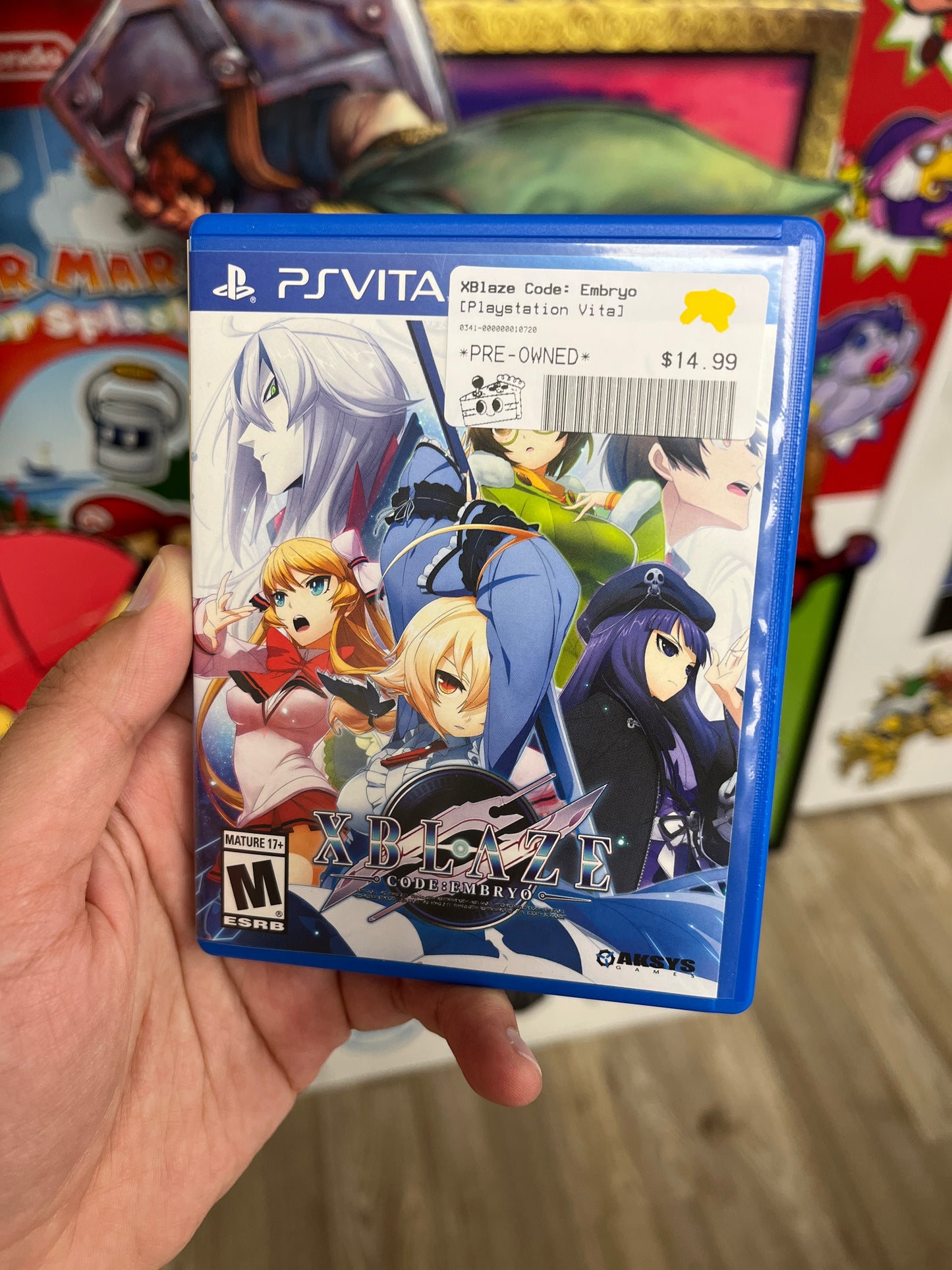 XBlaze Code: Embryo PS Vita