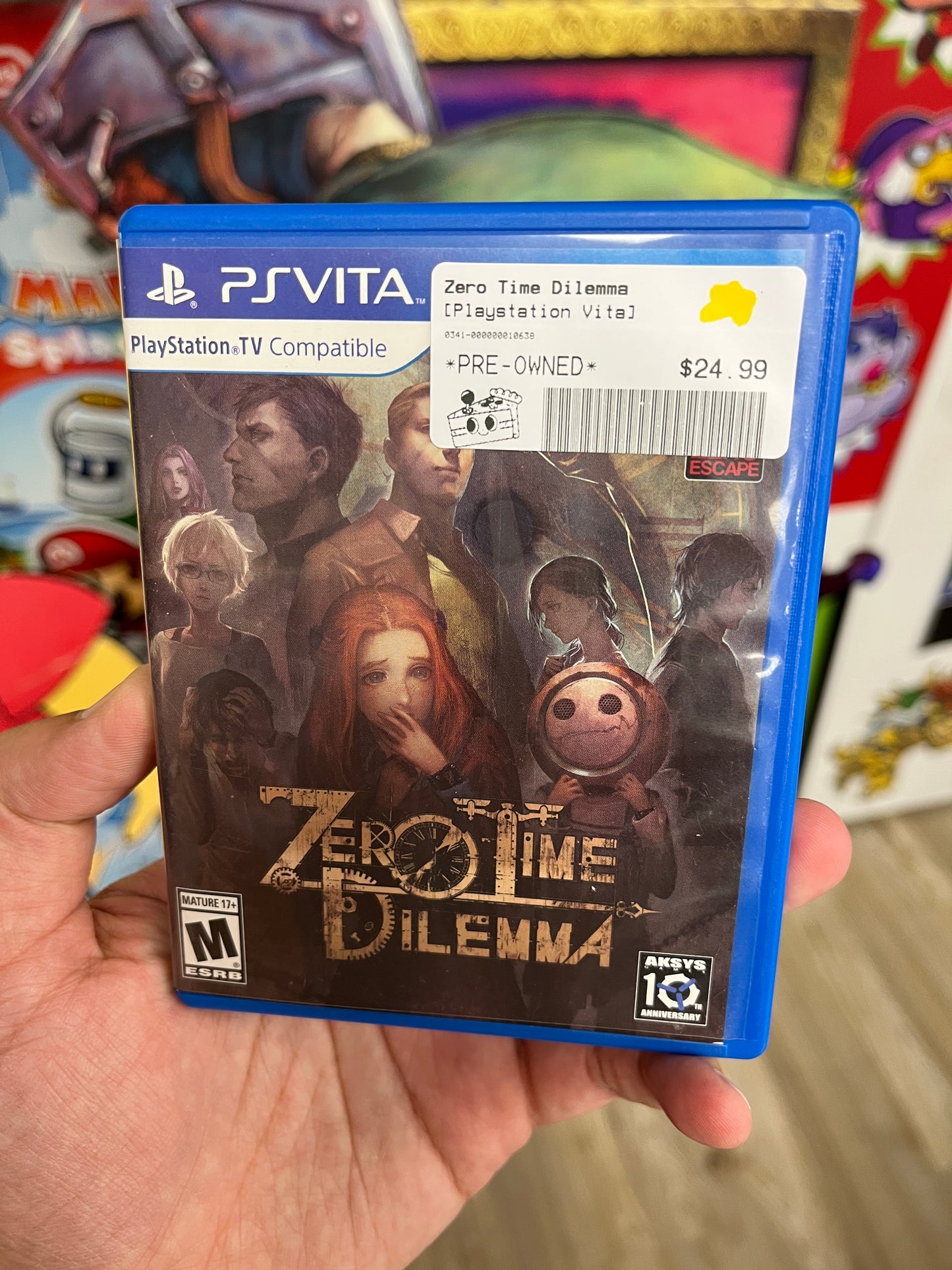 Zero Time Dilemma PS Vita