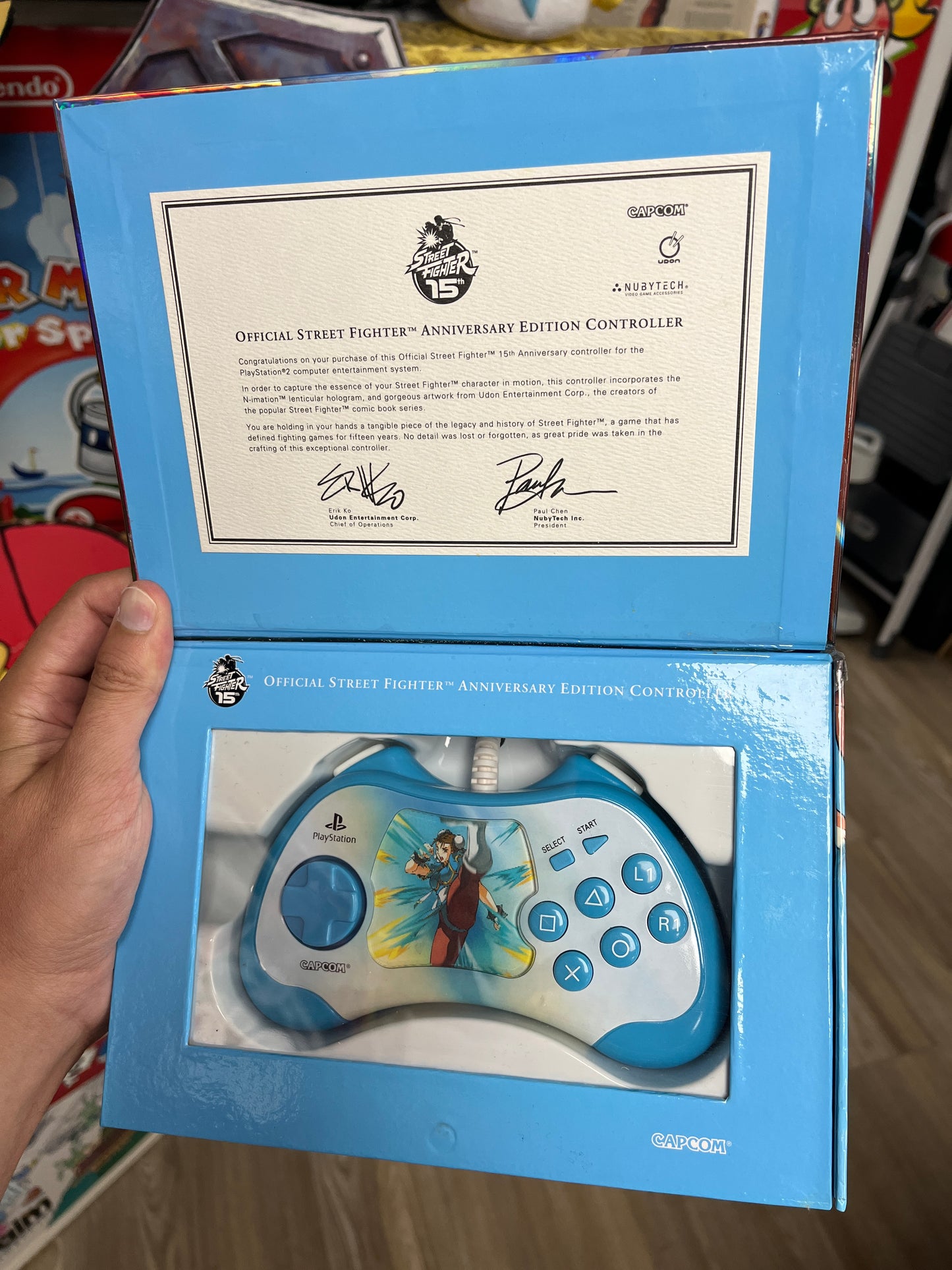 Street Fighter 15th Anniversary Chun-Li Controller Boxed
