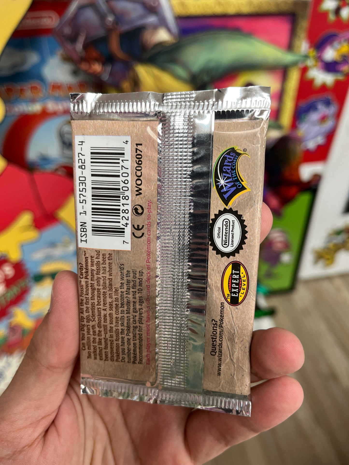 Pokemon Fossil Booster Pack Sealed