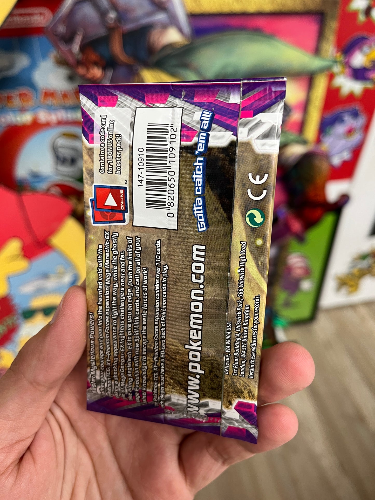 Pokemon XY Phantom Forces Booster Pack Sealed