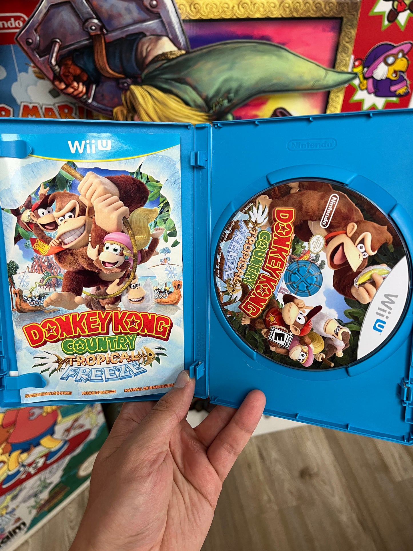 Donkey Kong Country Tropical Freeze Wii U Complete