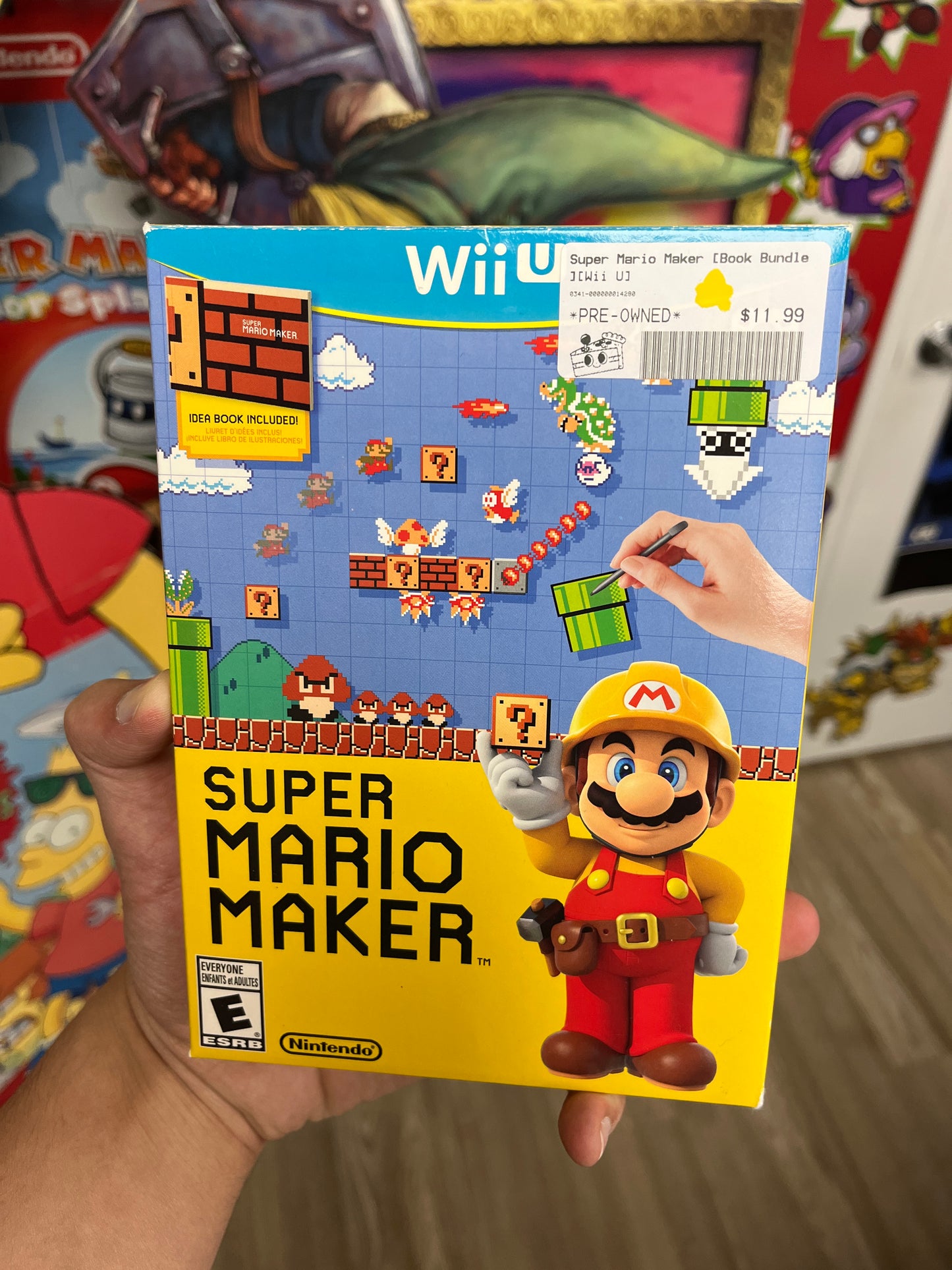 Super Mario Maker Wii U Complete