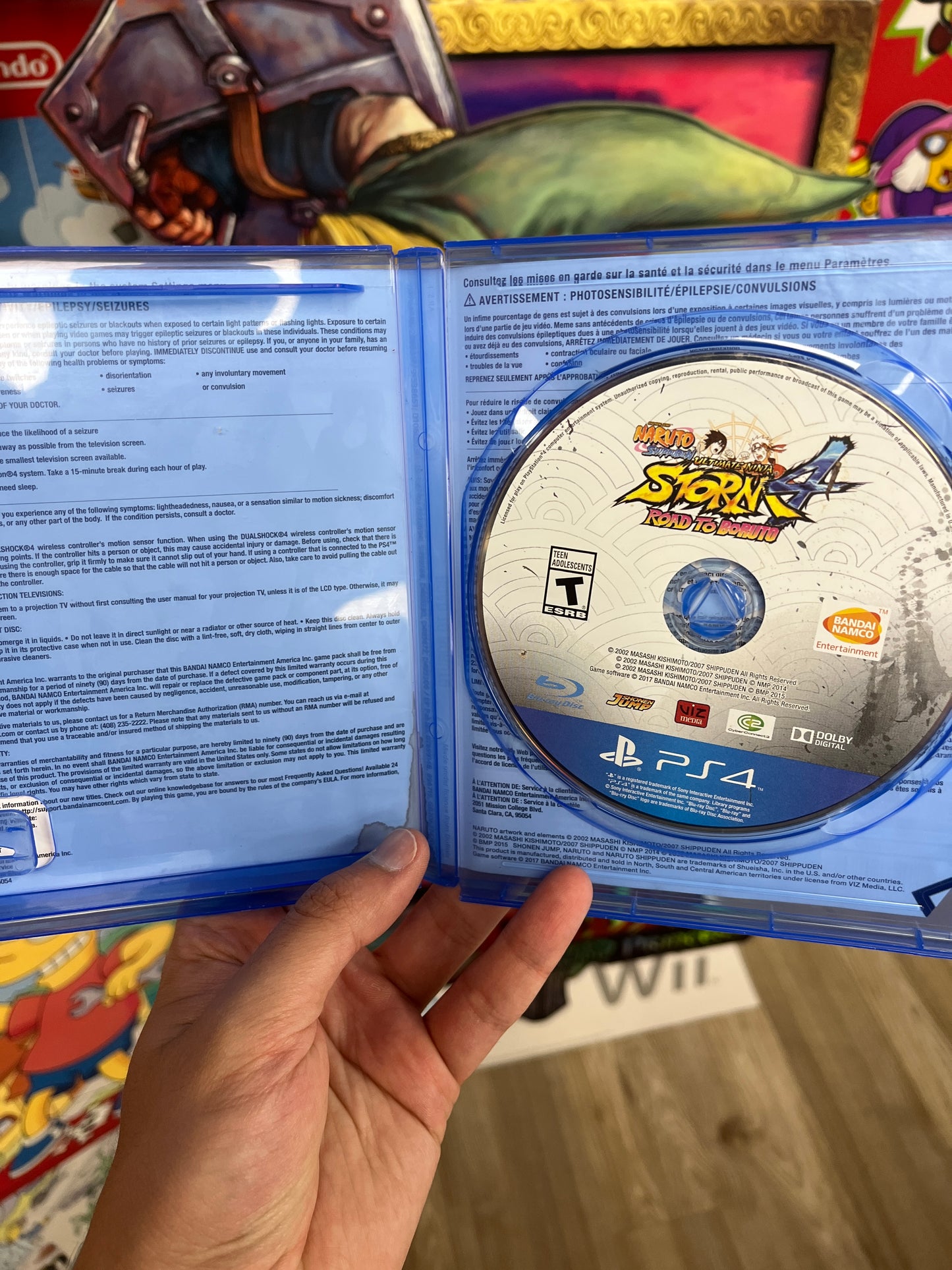 Naruto Shippuden Ultimate Ninja Storm 4 PS4 Complete