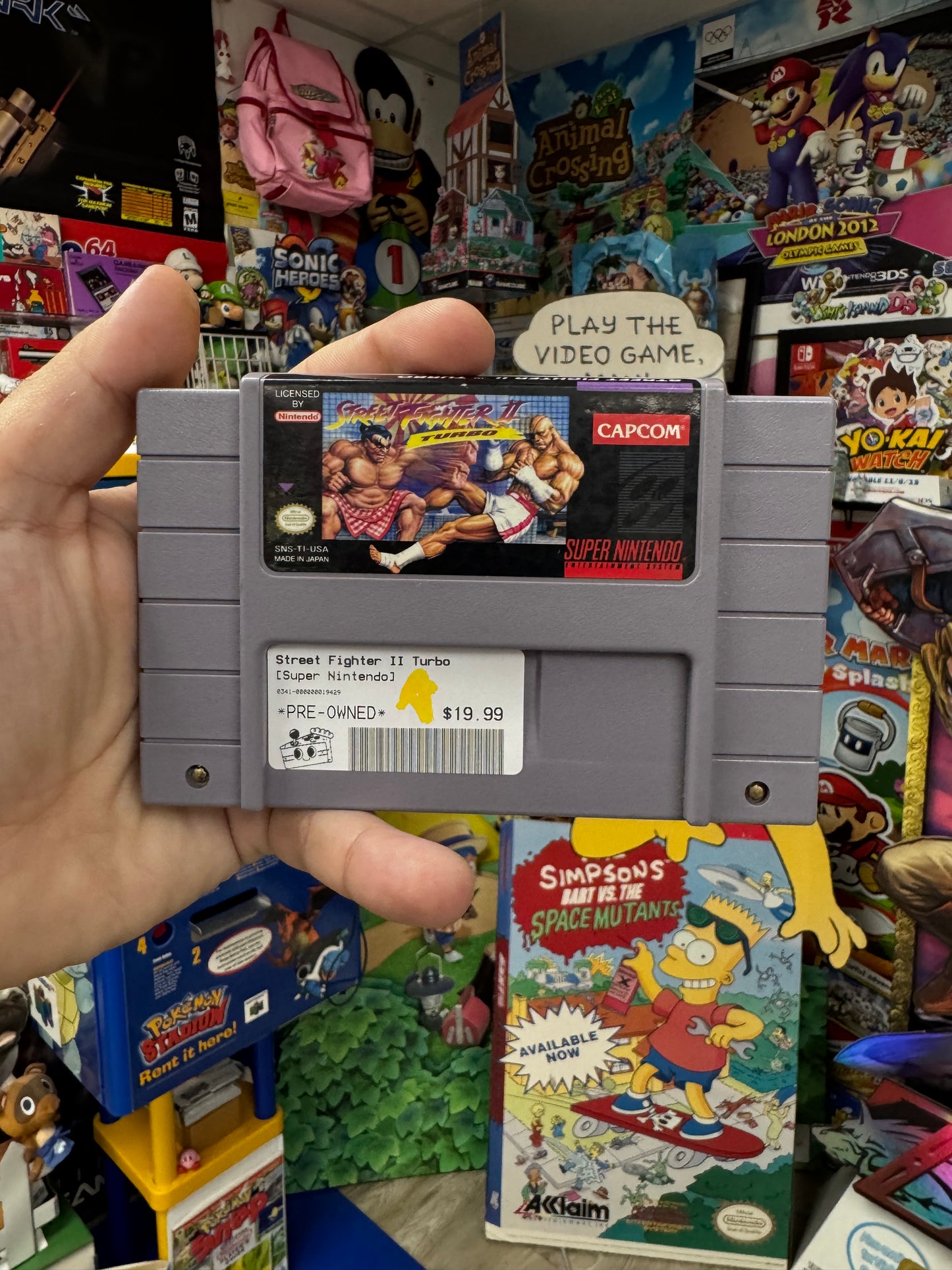 Street fighter II Turbo SNES