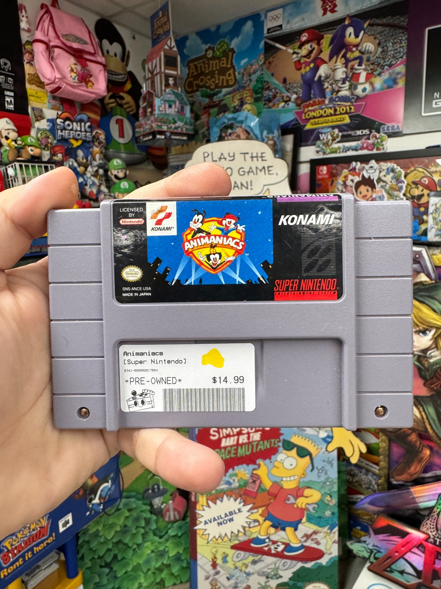 Animaniacs SNES