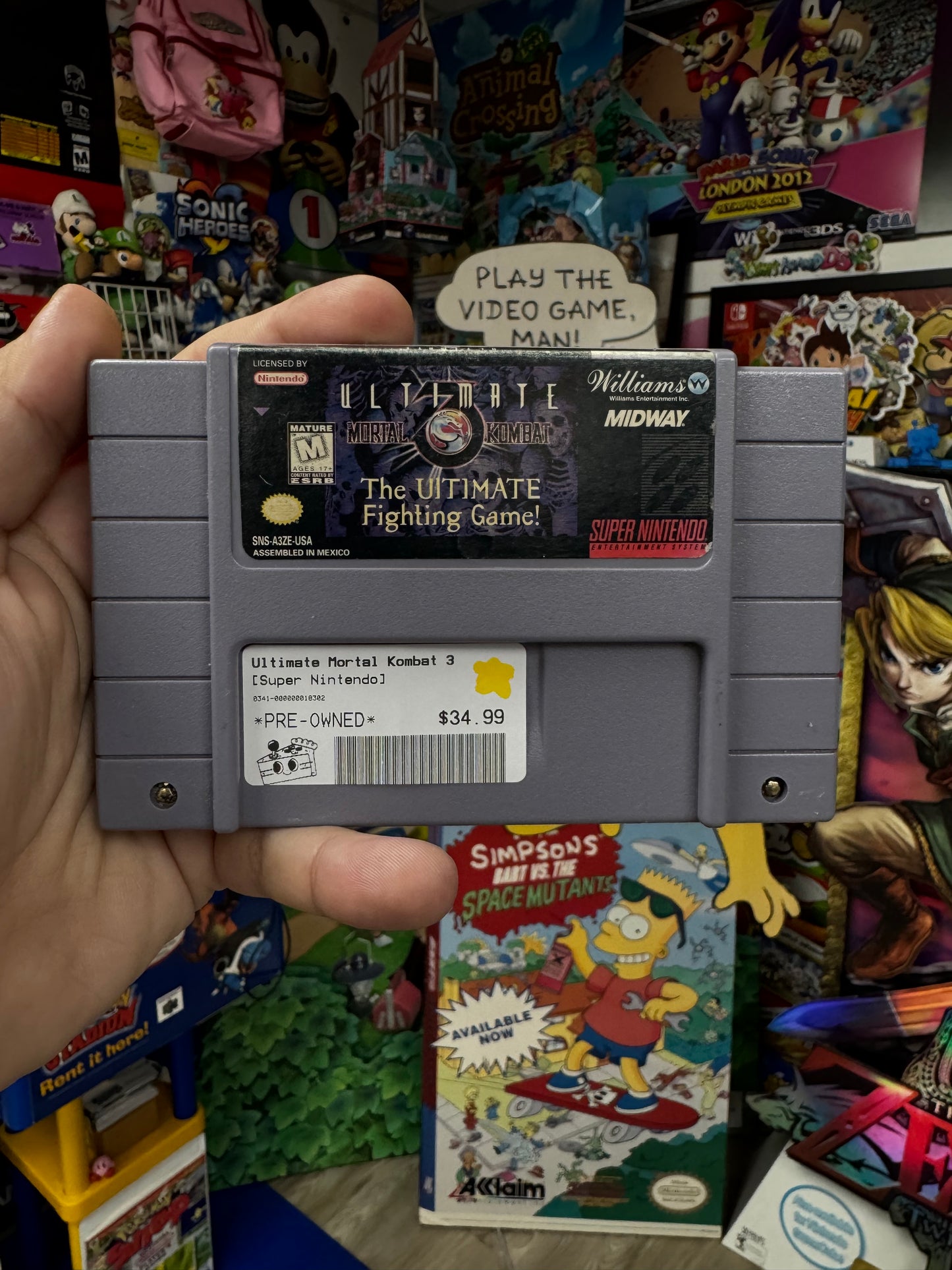 Ultimate Mortal Kombat 3 SNES