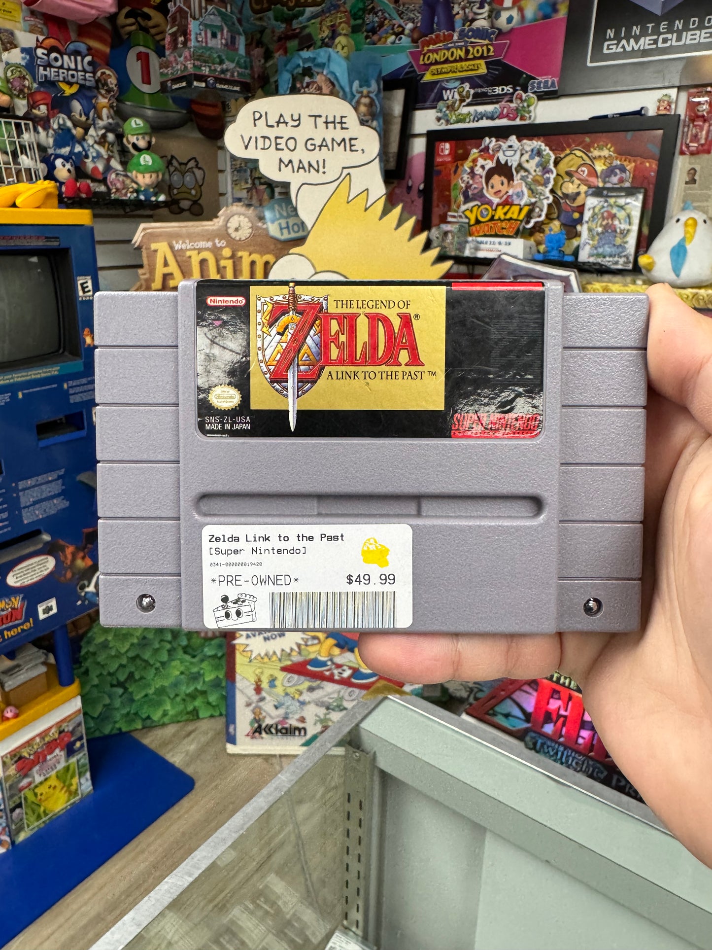 Zelda Link to the Past SNES
