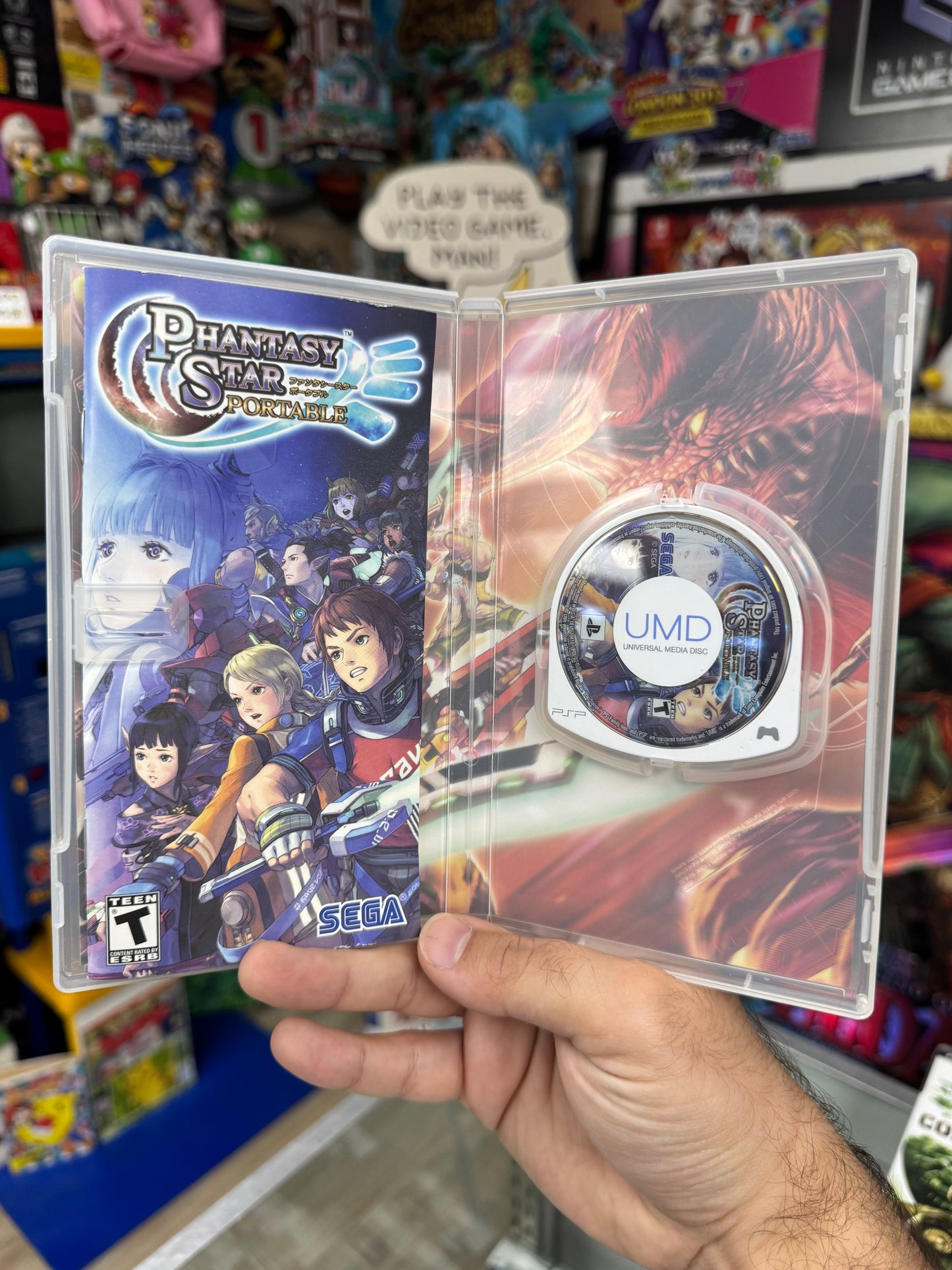Phantasy Star Portable PSP