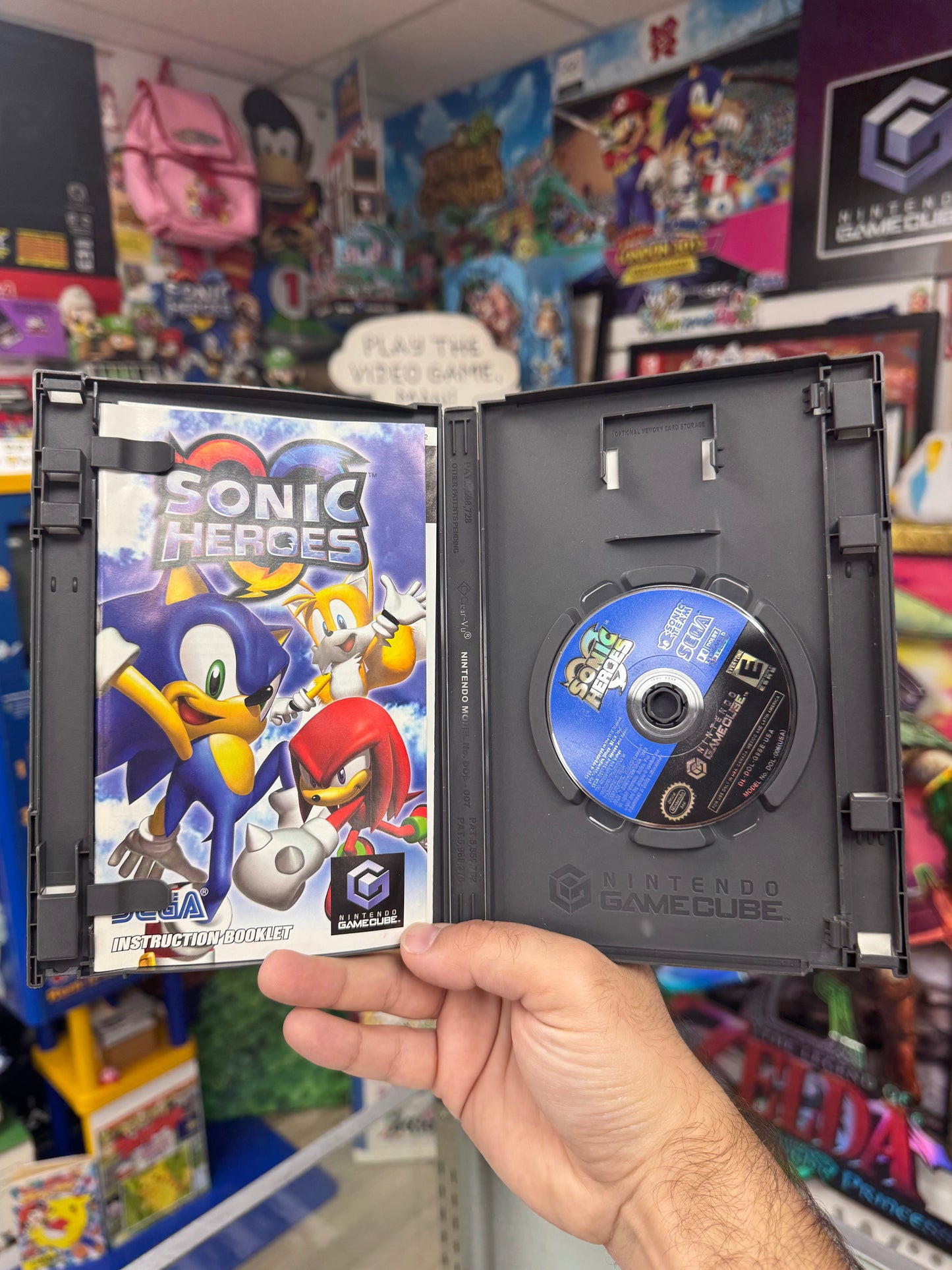 Sonic Heroes GameCube Complete