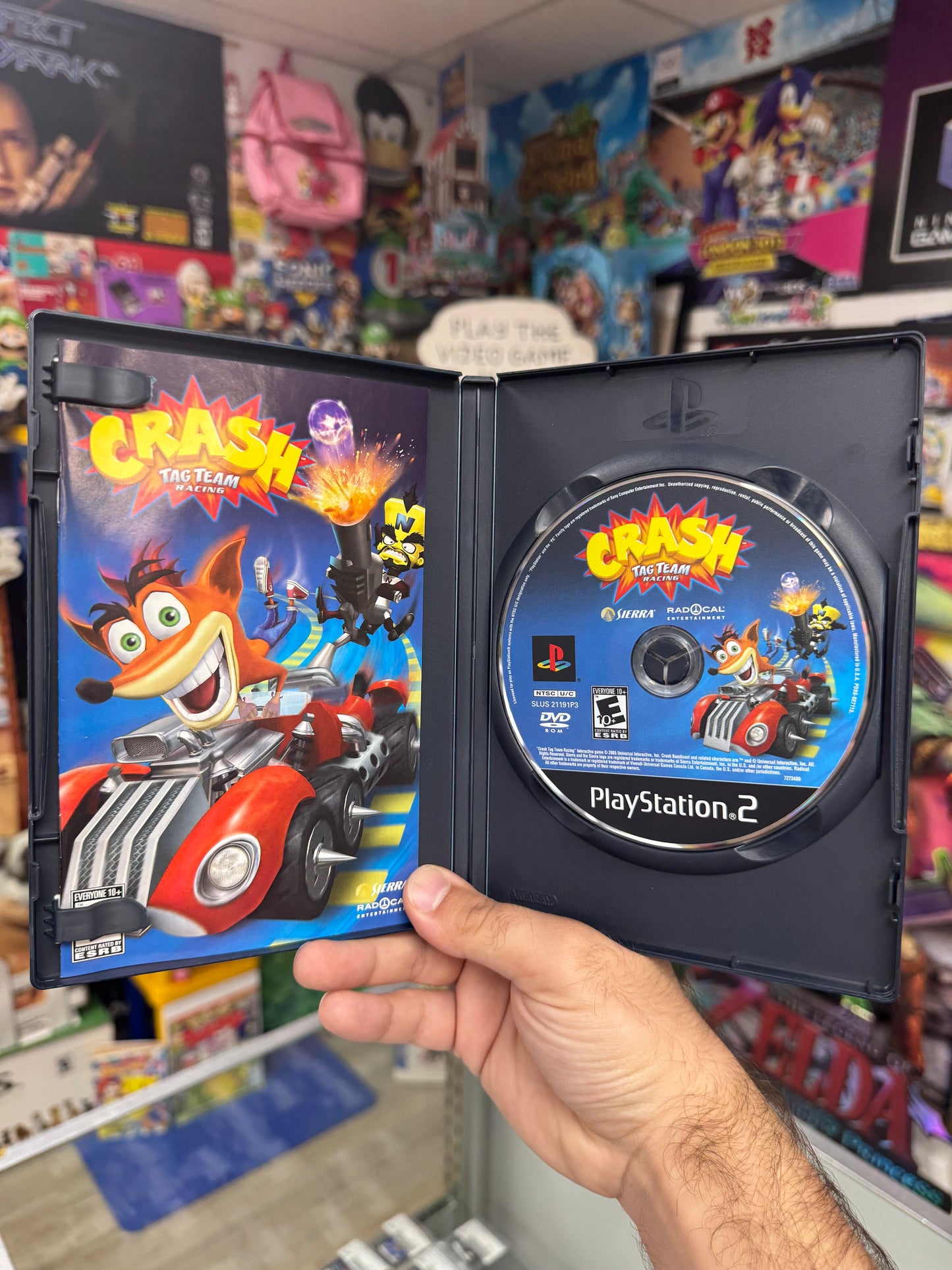 Crash Tag Team Racing PS2 CIB