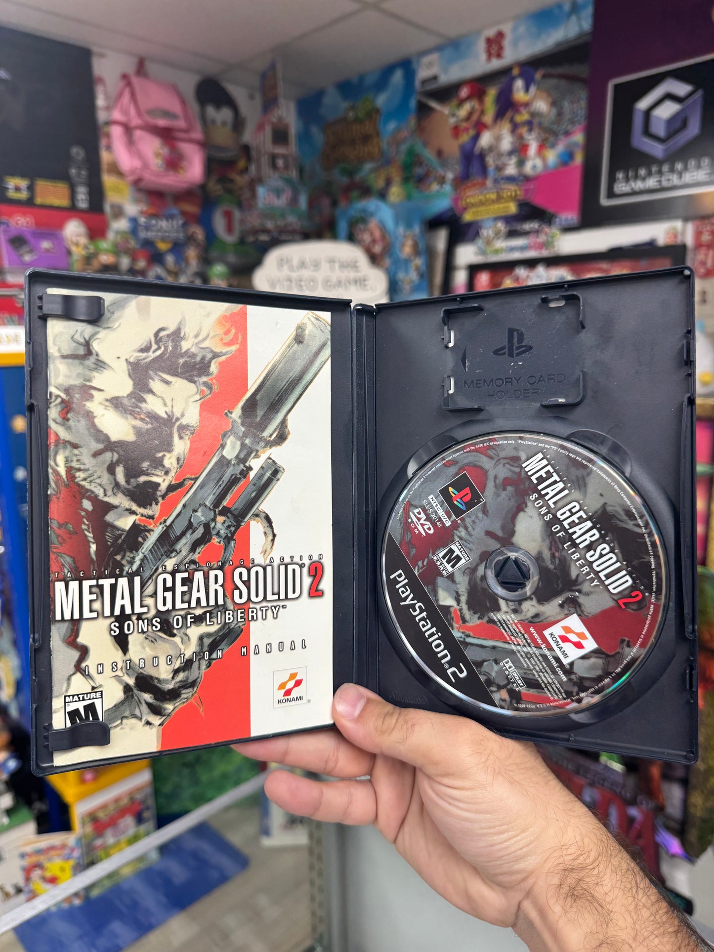 Metal Gear Solid 2 PS2 CIB
