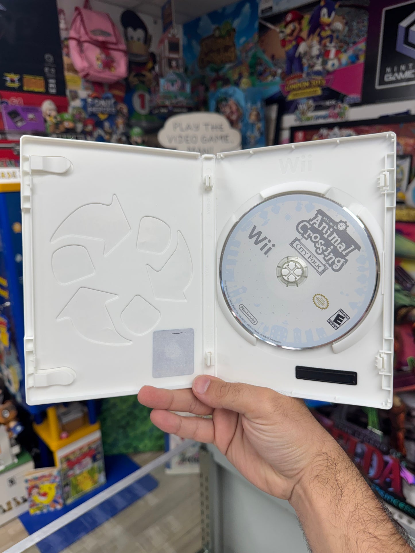 Animal Crossing City Folk Wii Boxed