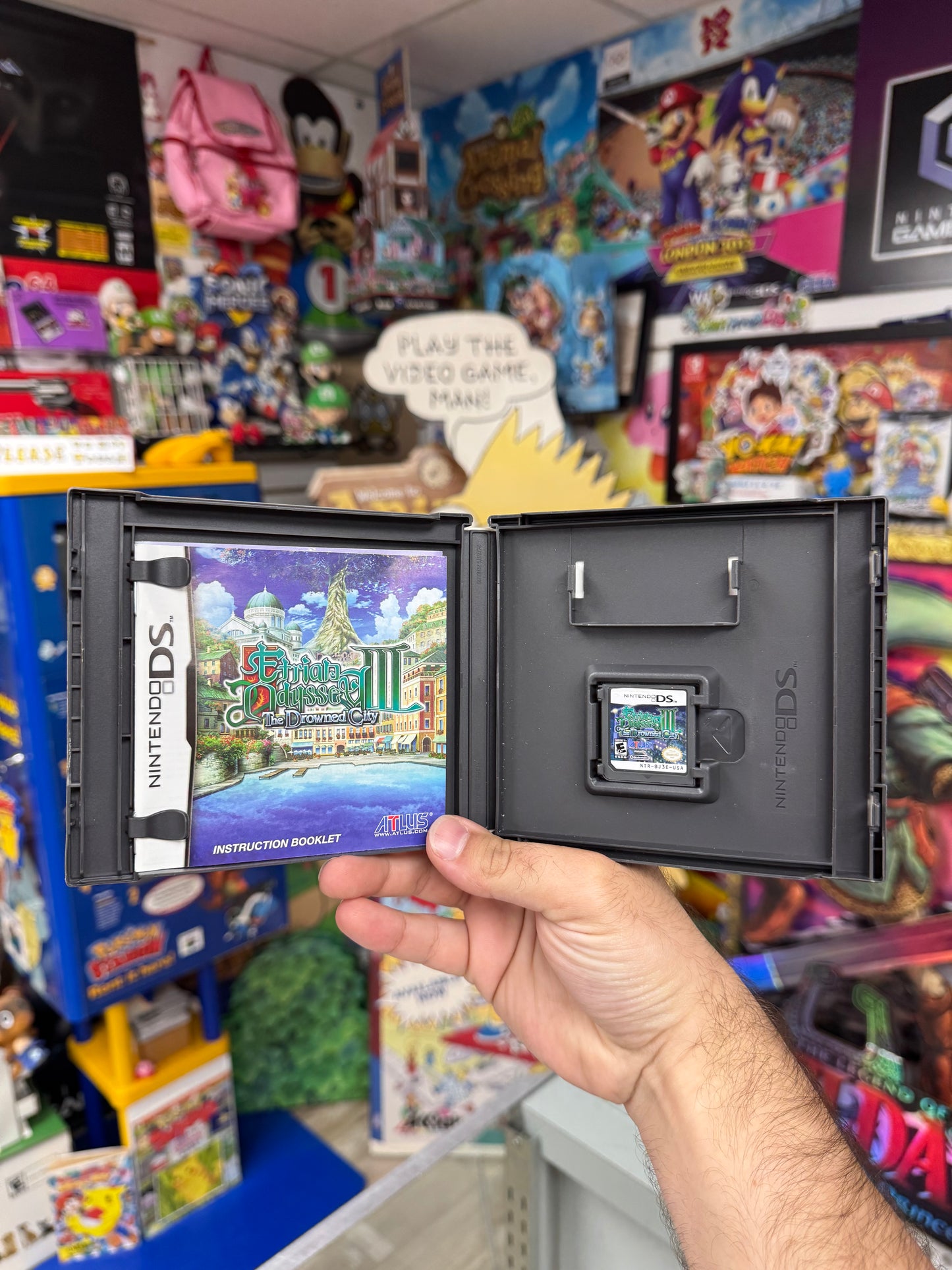 Etrian Odyssey III: The Drowned City DS CIB