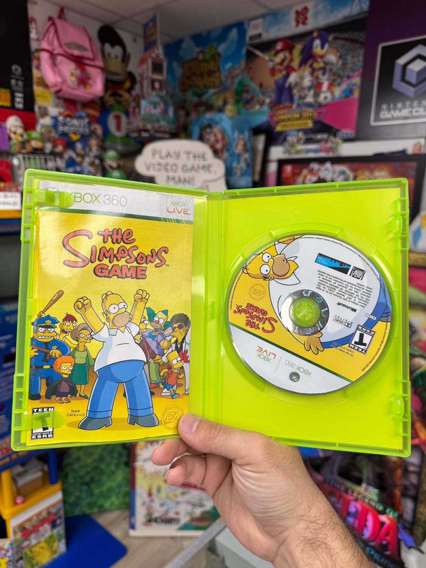 The Simpsons Game Xbox 360 CIB