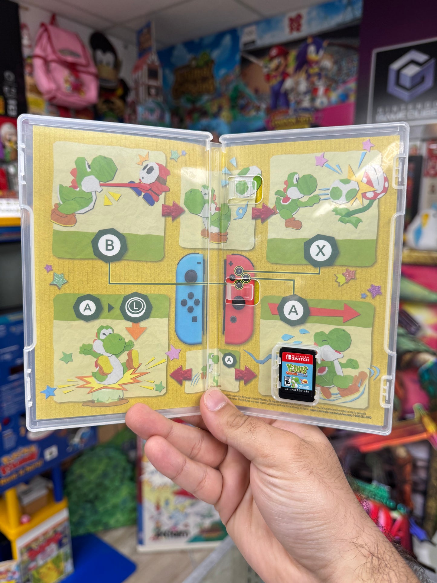 Yoshi's Crafted World Switch CIB