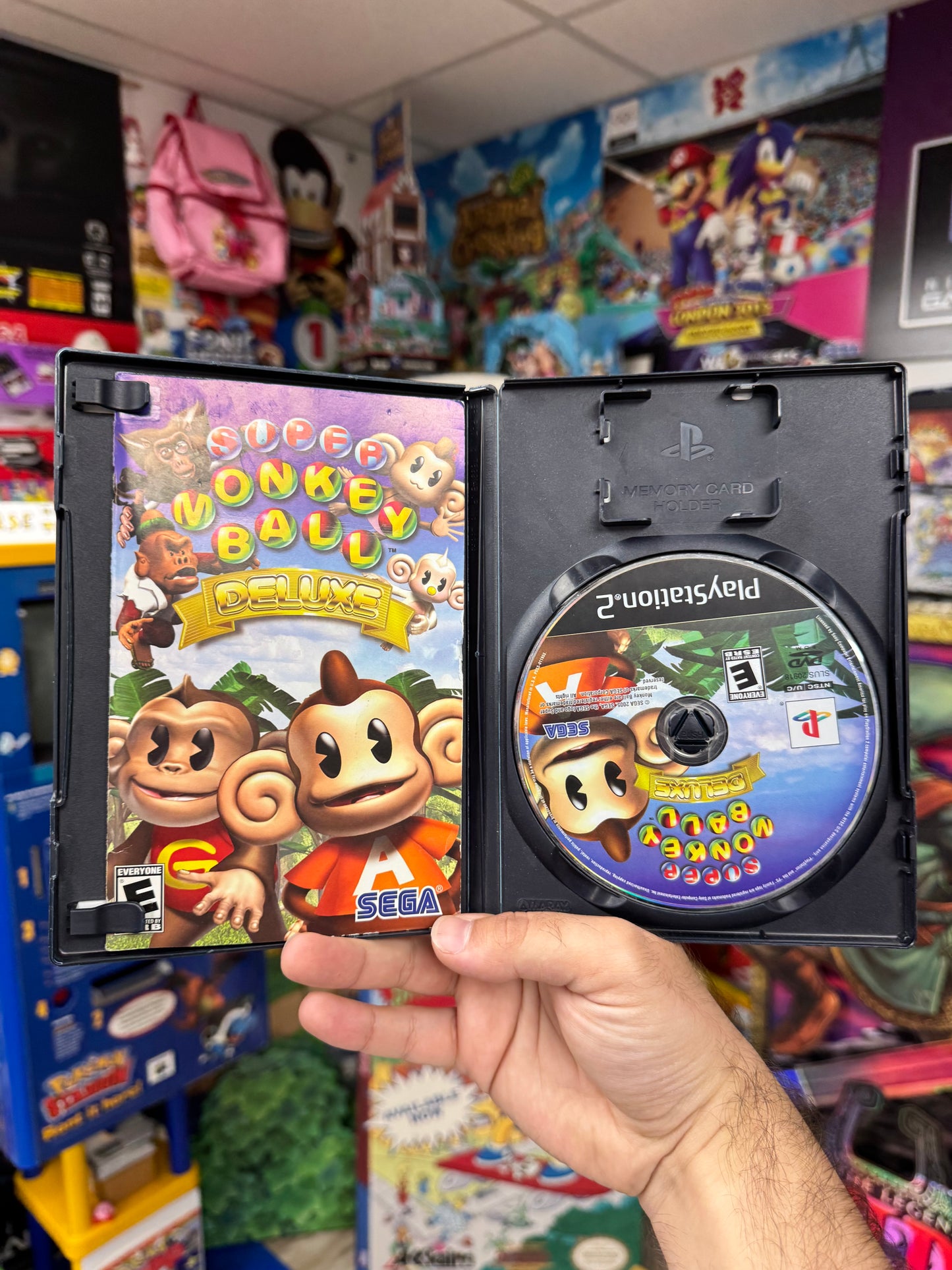 Super Monkey Ball Deluxe PS2 CIB