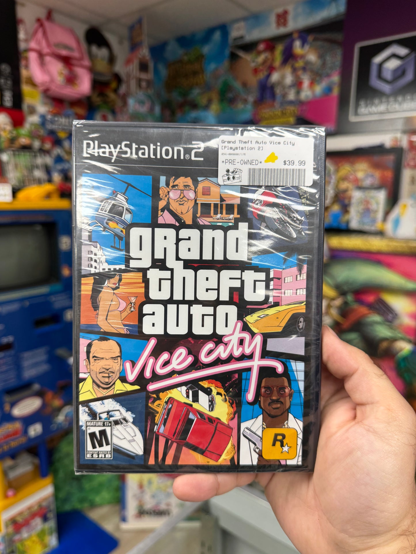 Grand Theft Auto Vice City PS2 Sealed