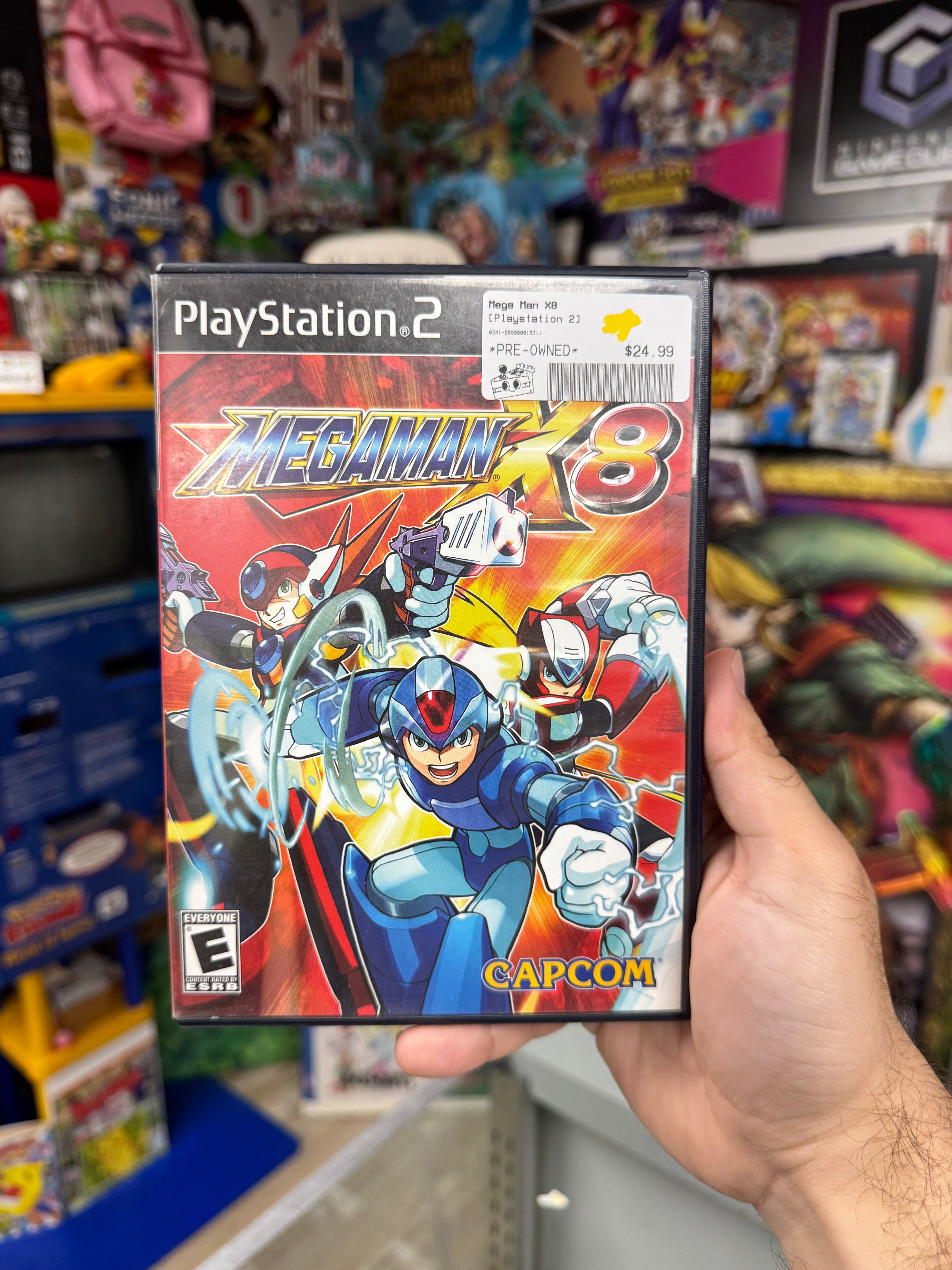 Megaman X8 PS2 Boxed – CakeHoarder Games