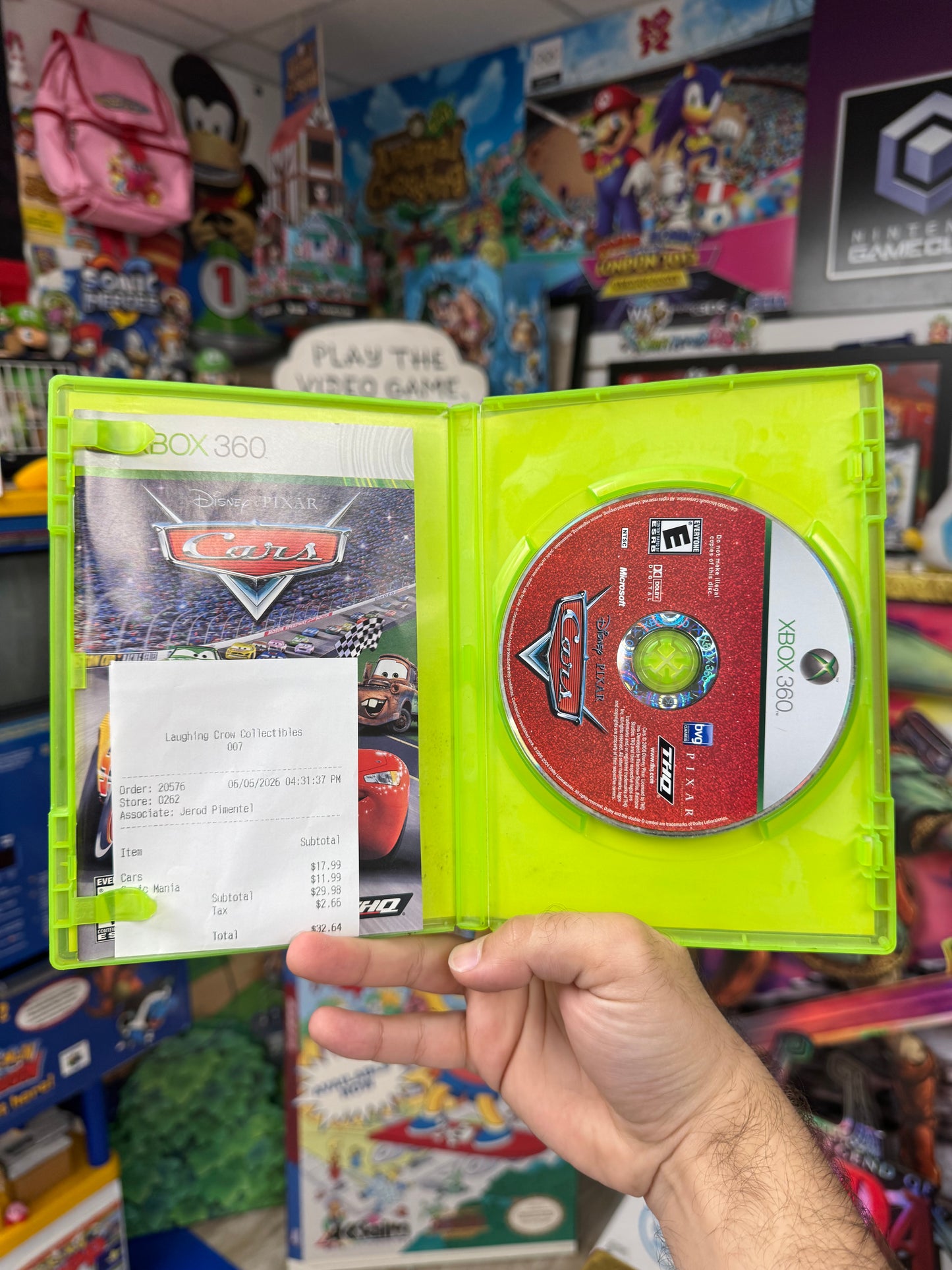 Cars Xbox 360 CIB