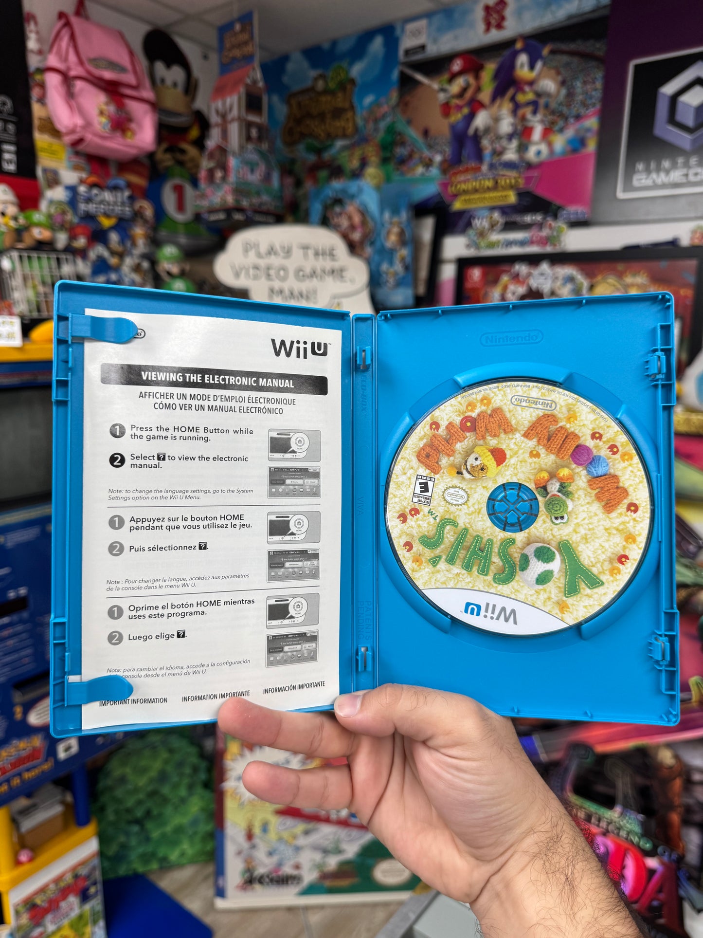 Yoshi's Woolly World Wii U CIB