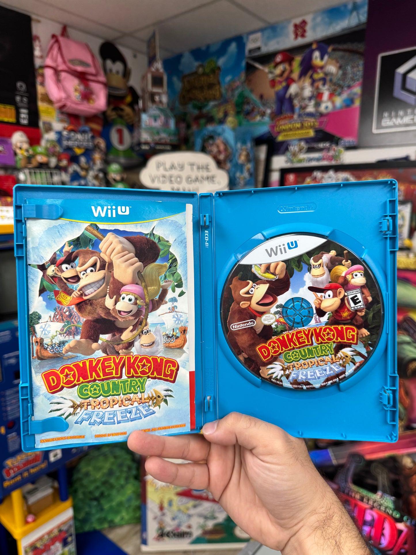 Donkey Kong Country Tropical Freeze Wii U CIB